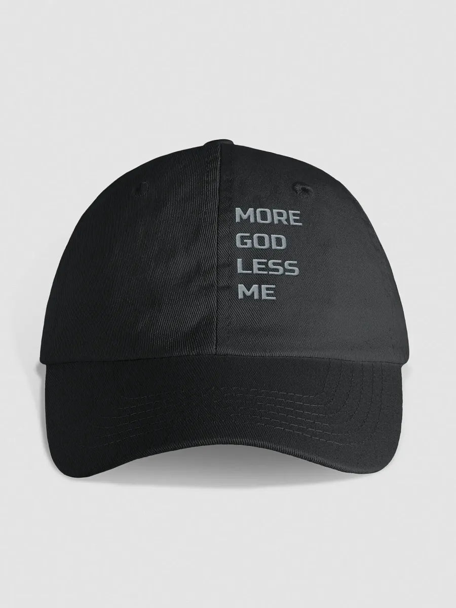 More God Less Me Dad Hat