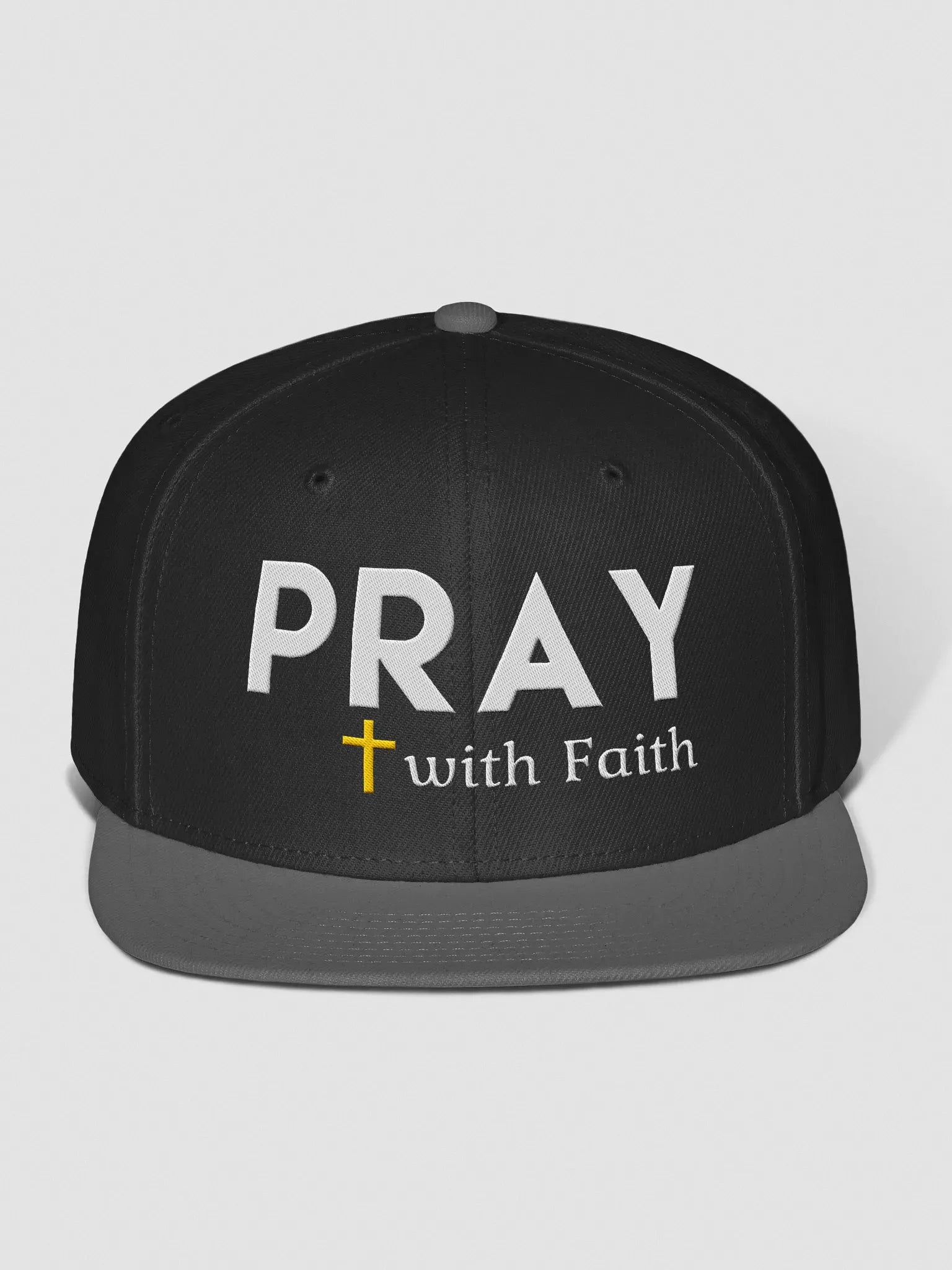 Pray with Faith Snapback Cap