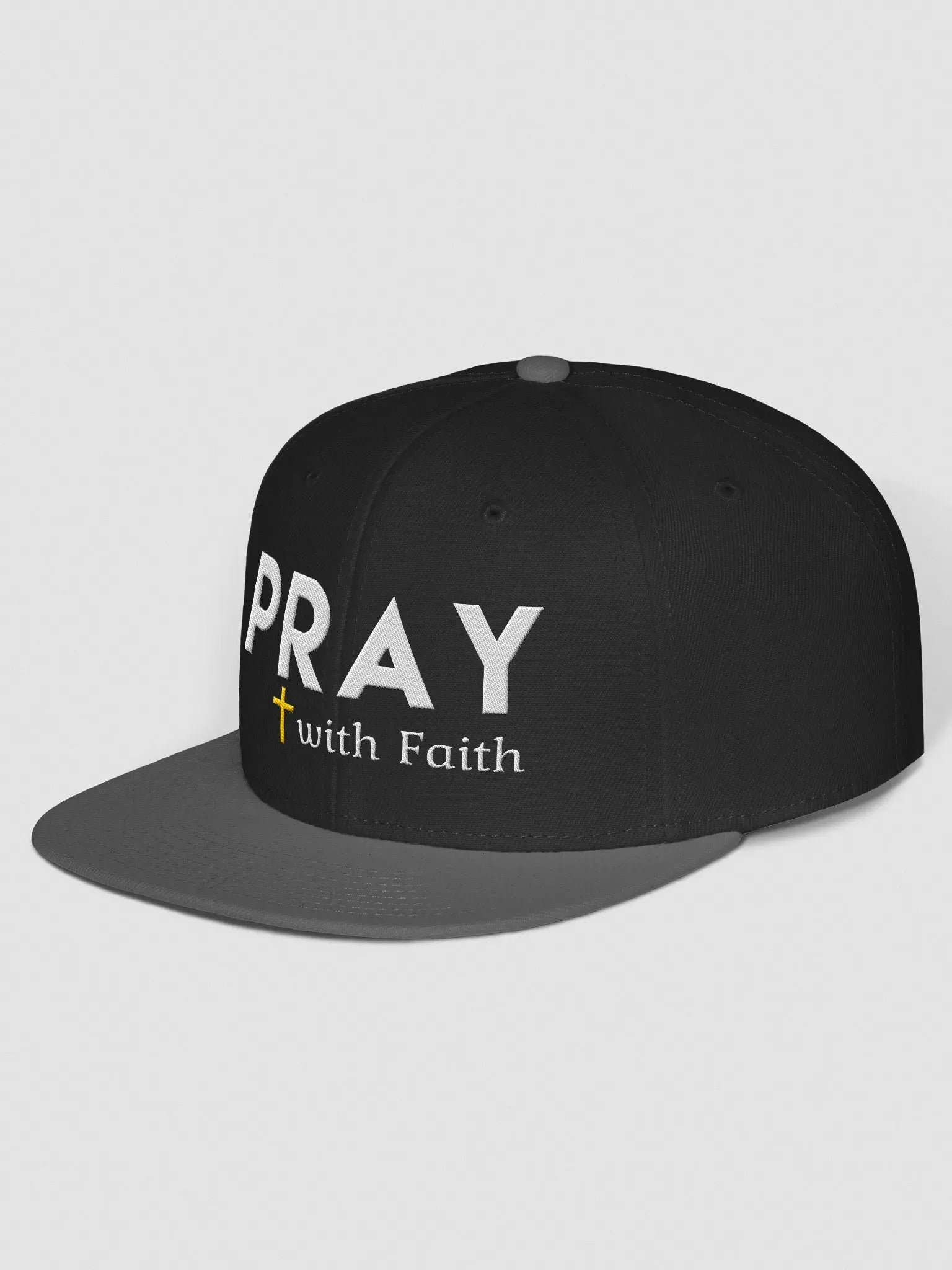 Pray with Faith Snapback Cap