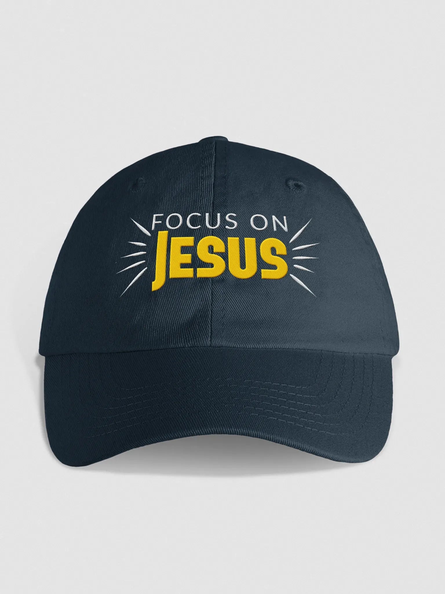Focus On Jesus Dad Hat