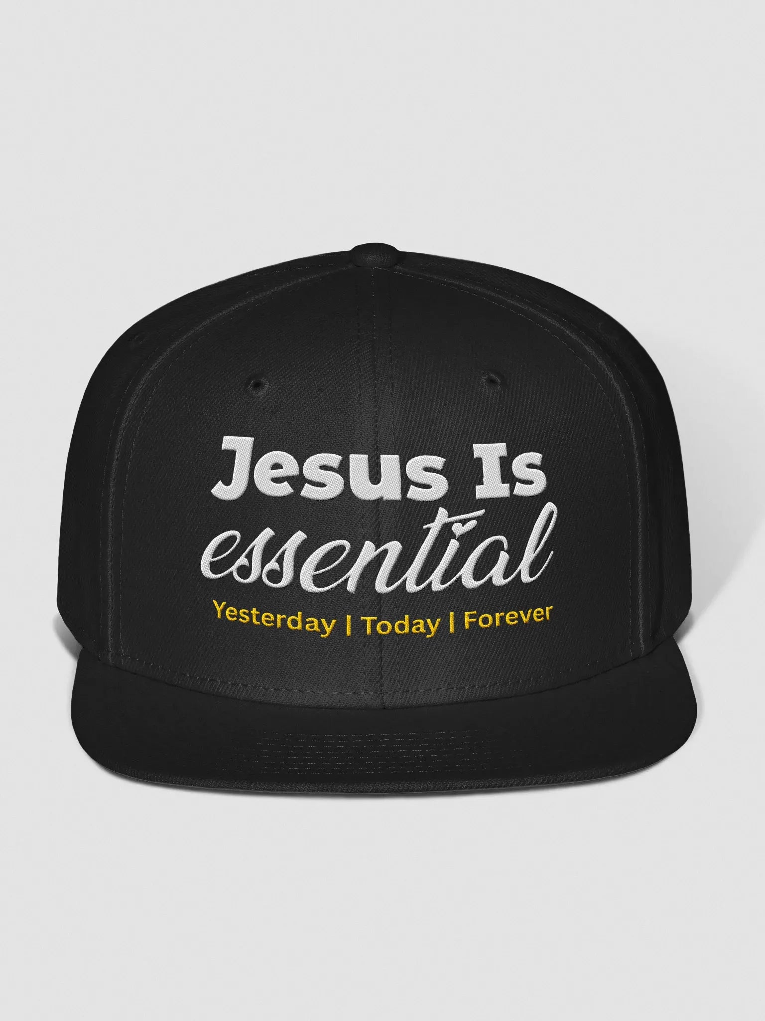 Jesus is Essential Snapback Cap