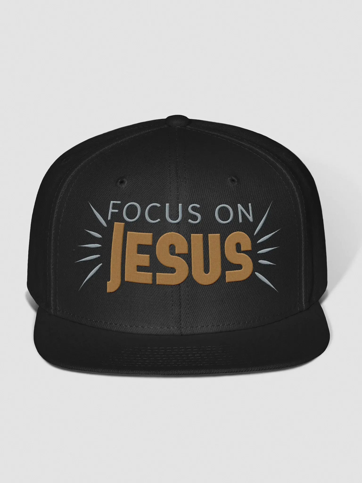Focus on Jesus Snapback Cap