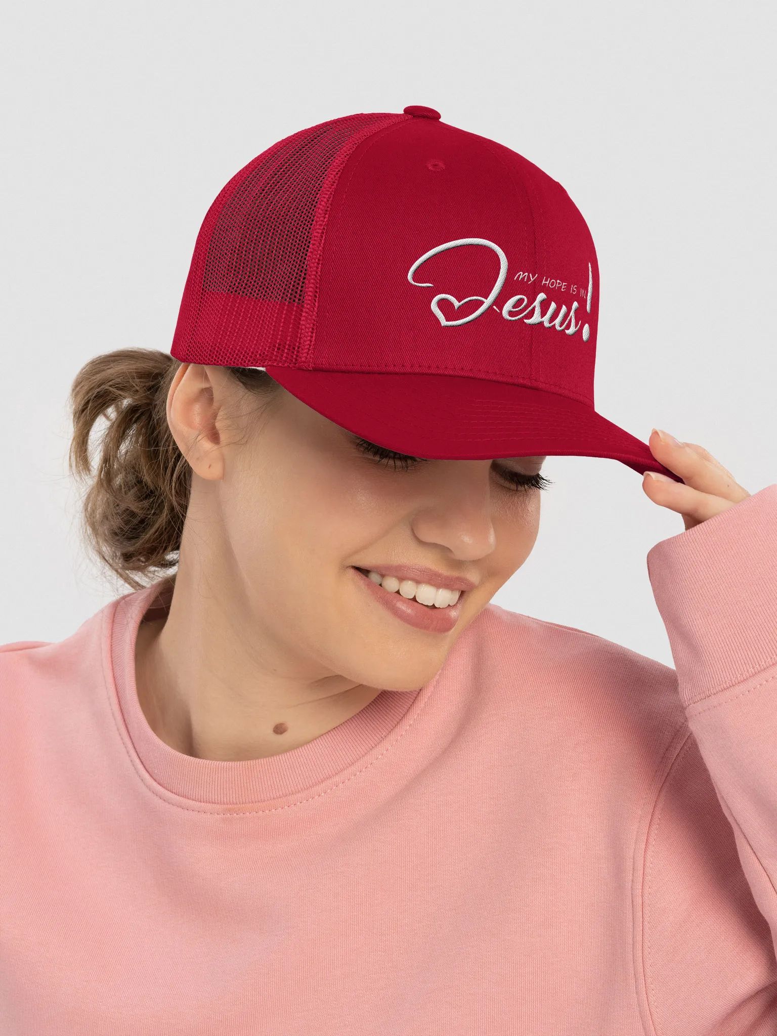 My Hope is in Jesus Trucker Hat