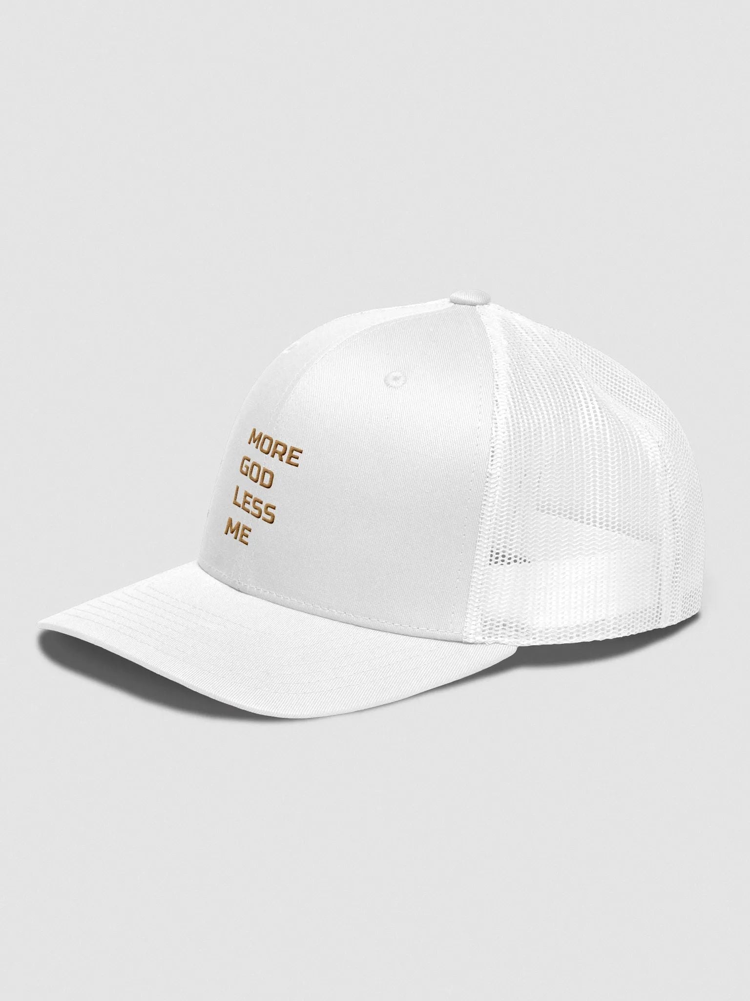 More God Less Me Trucker Hat