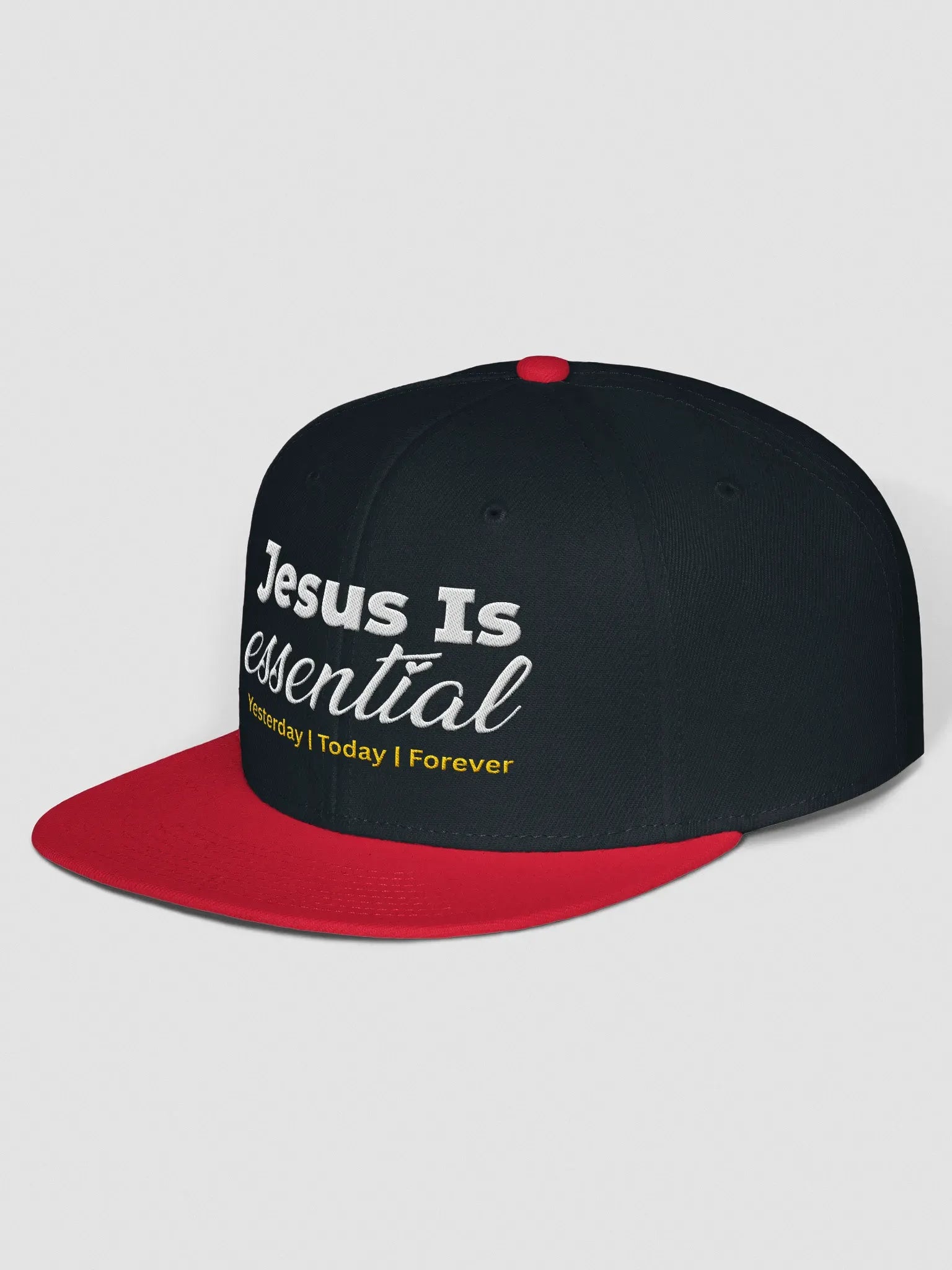 Jesus is Essential Snapback Cap