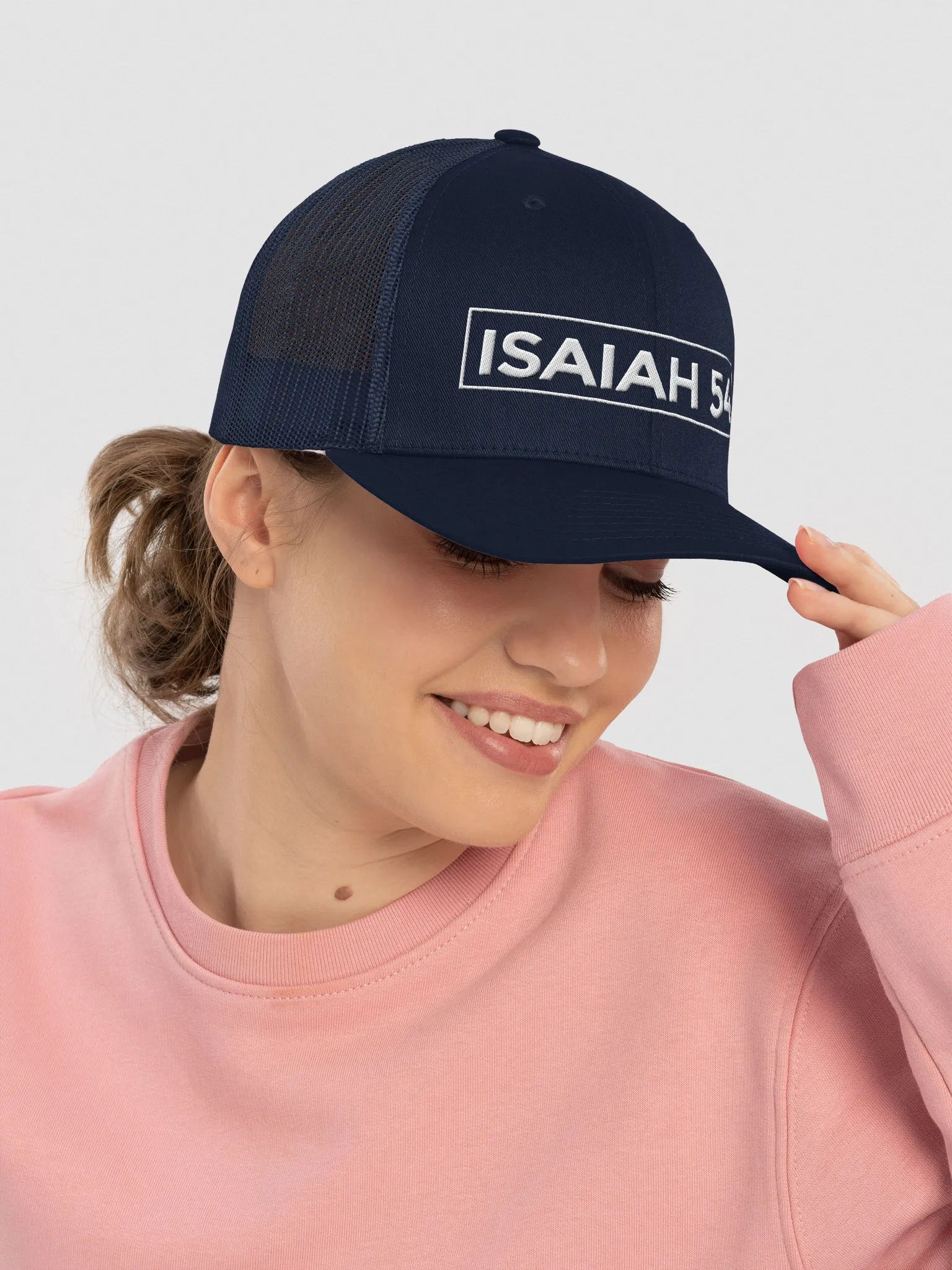 ISAIAH 54 Trucker hat
