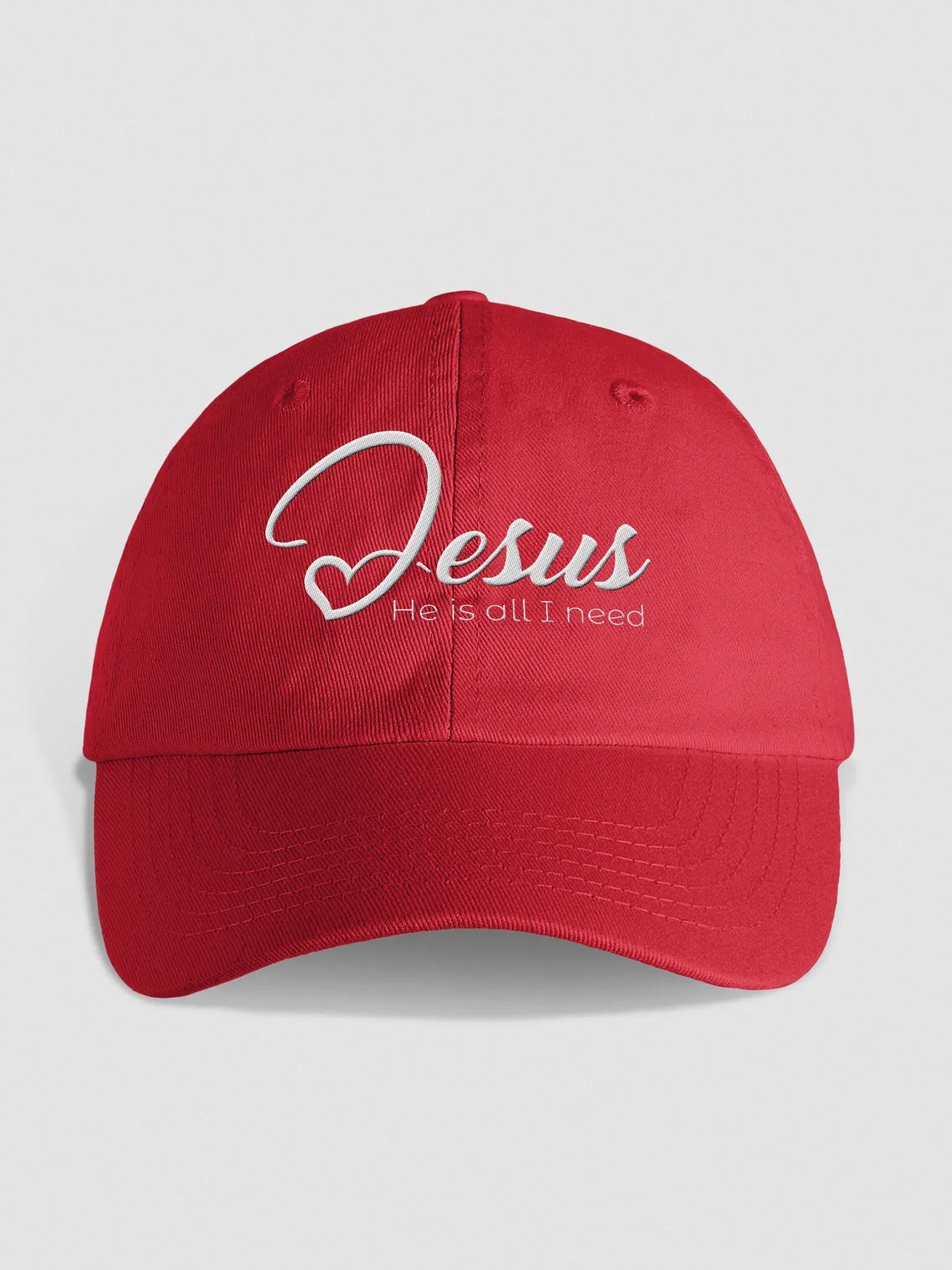 Jesus - He Is All I Need Dad Hat