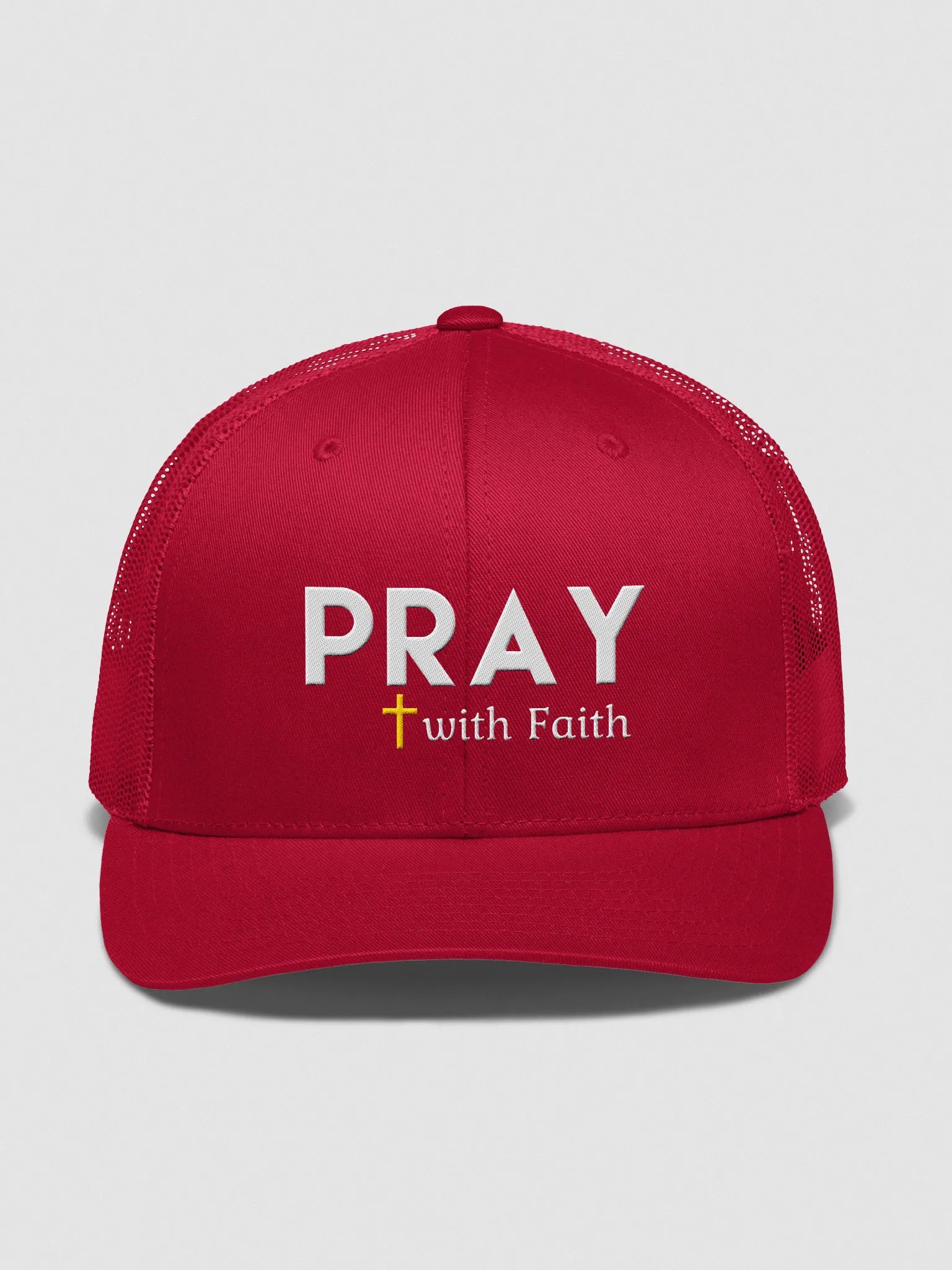 Pray with faith Trucker Hat