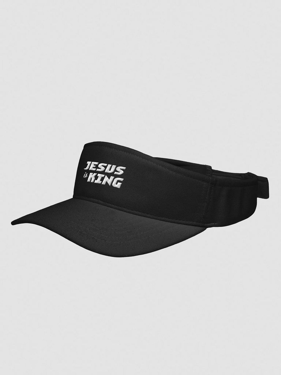 Jesus is King visor—Christian apparel gift for believers