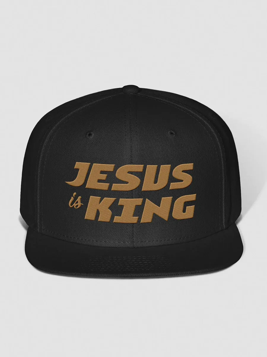 Jesus is King Snapback Cap