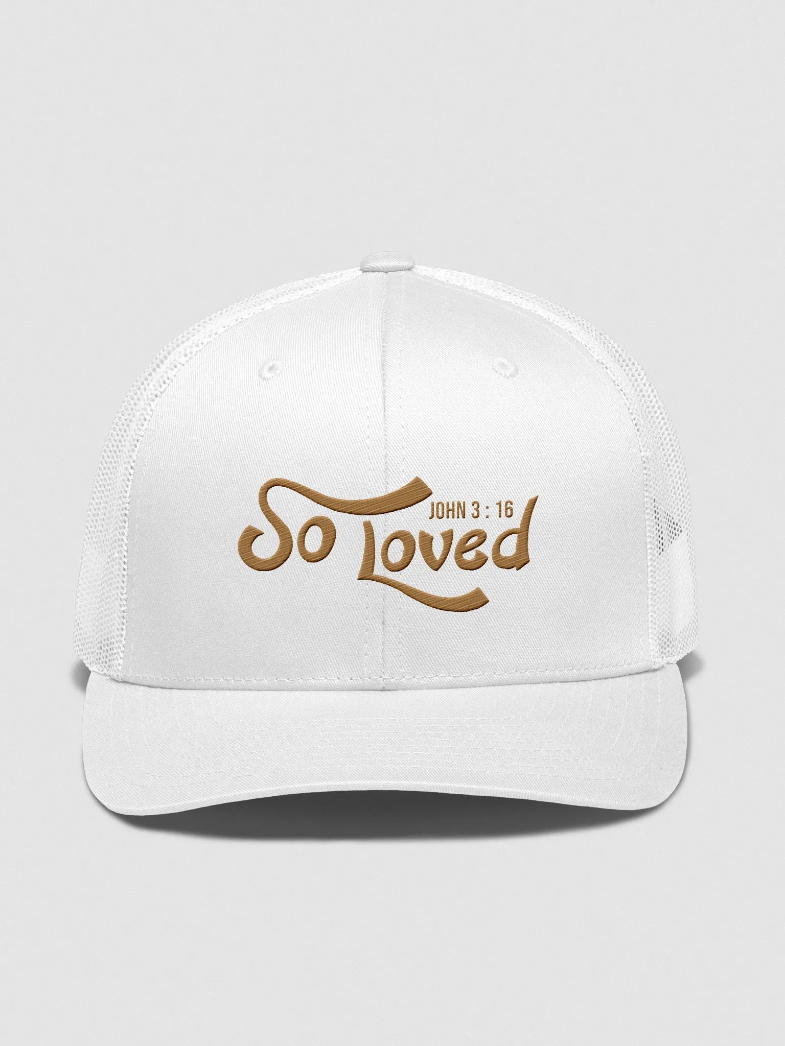 So Loved John 3 : 16 Trucker Hat