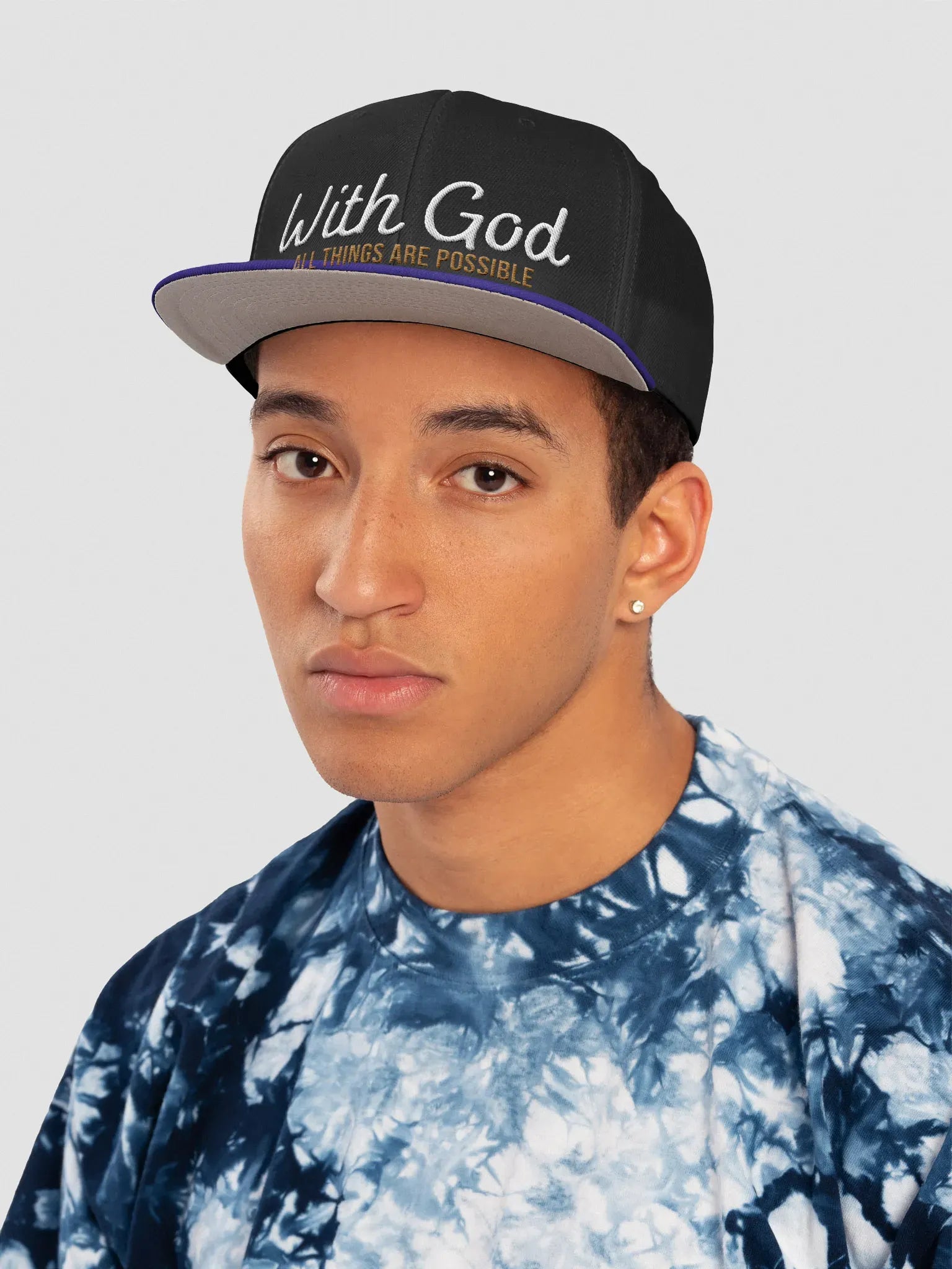 With God All things are possible Snapback Cap