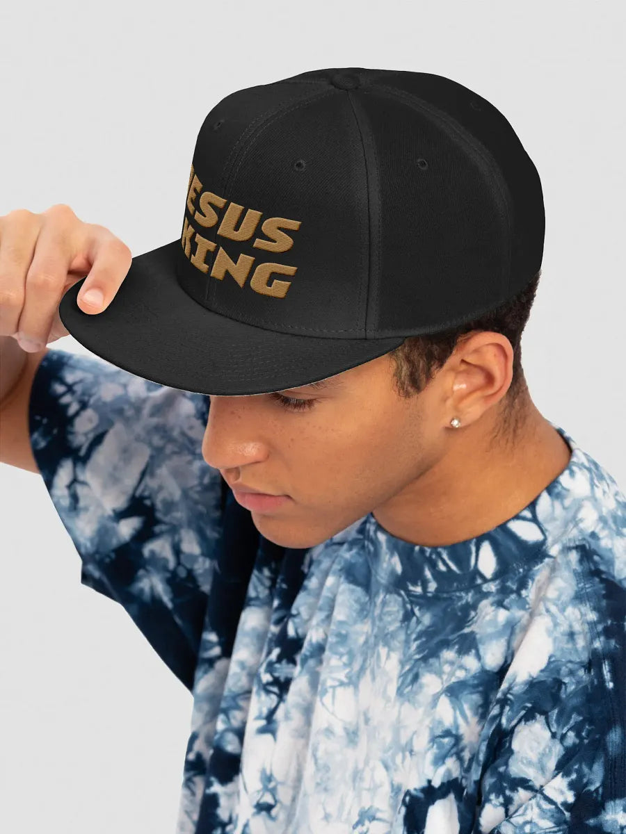 Jesus is King Snapback Cap