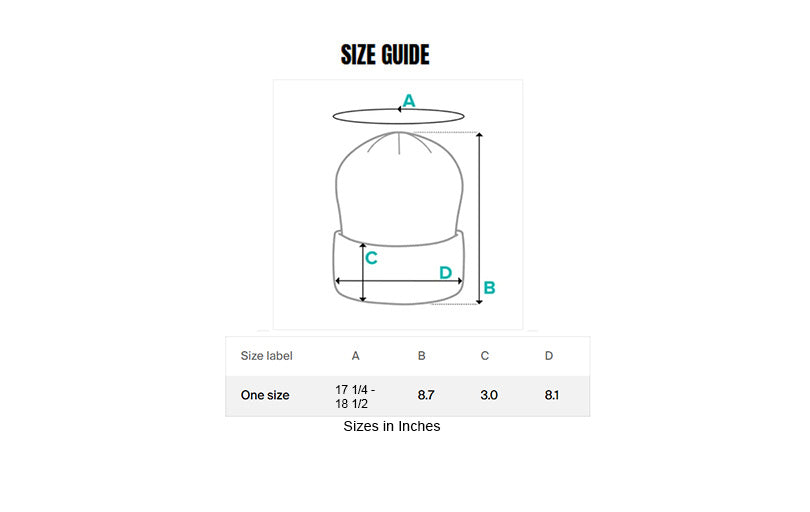 God is Greater than the Highs and Lows Cuffed Beanie