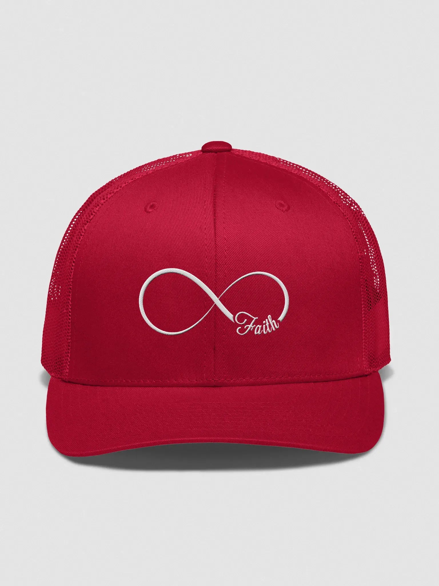 Faith Trucker Hat Embroidery