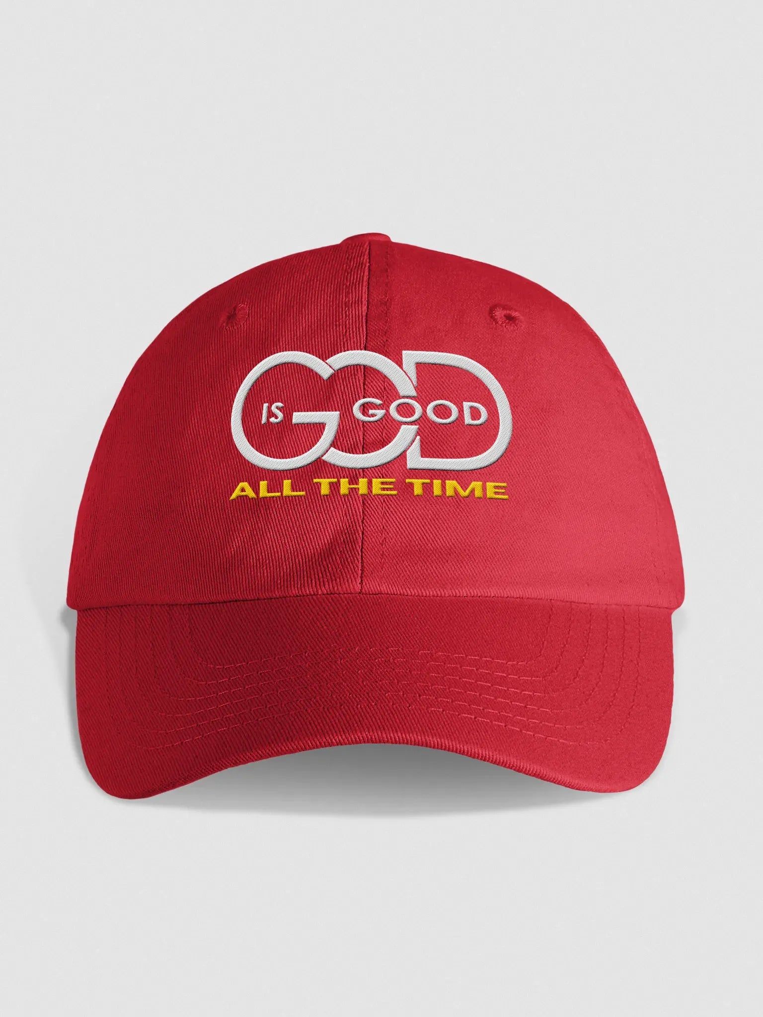 God is Good all the time Dad Hat