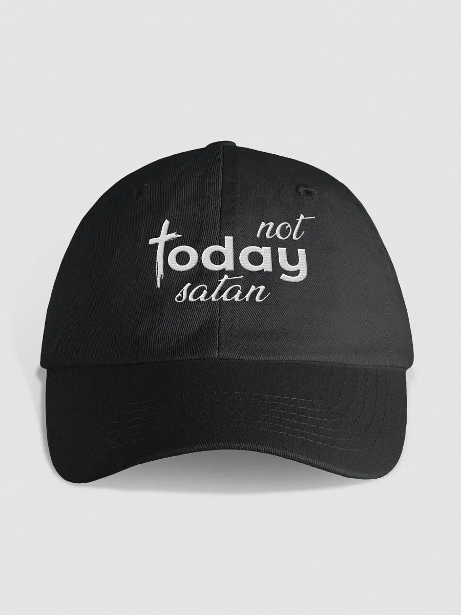 Not Today Satan Dad Hat