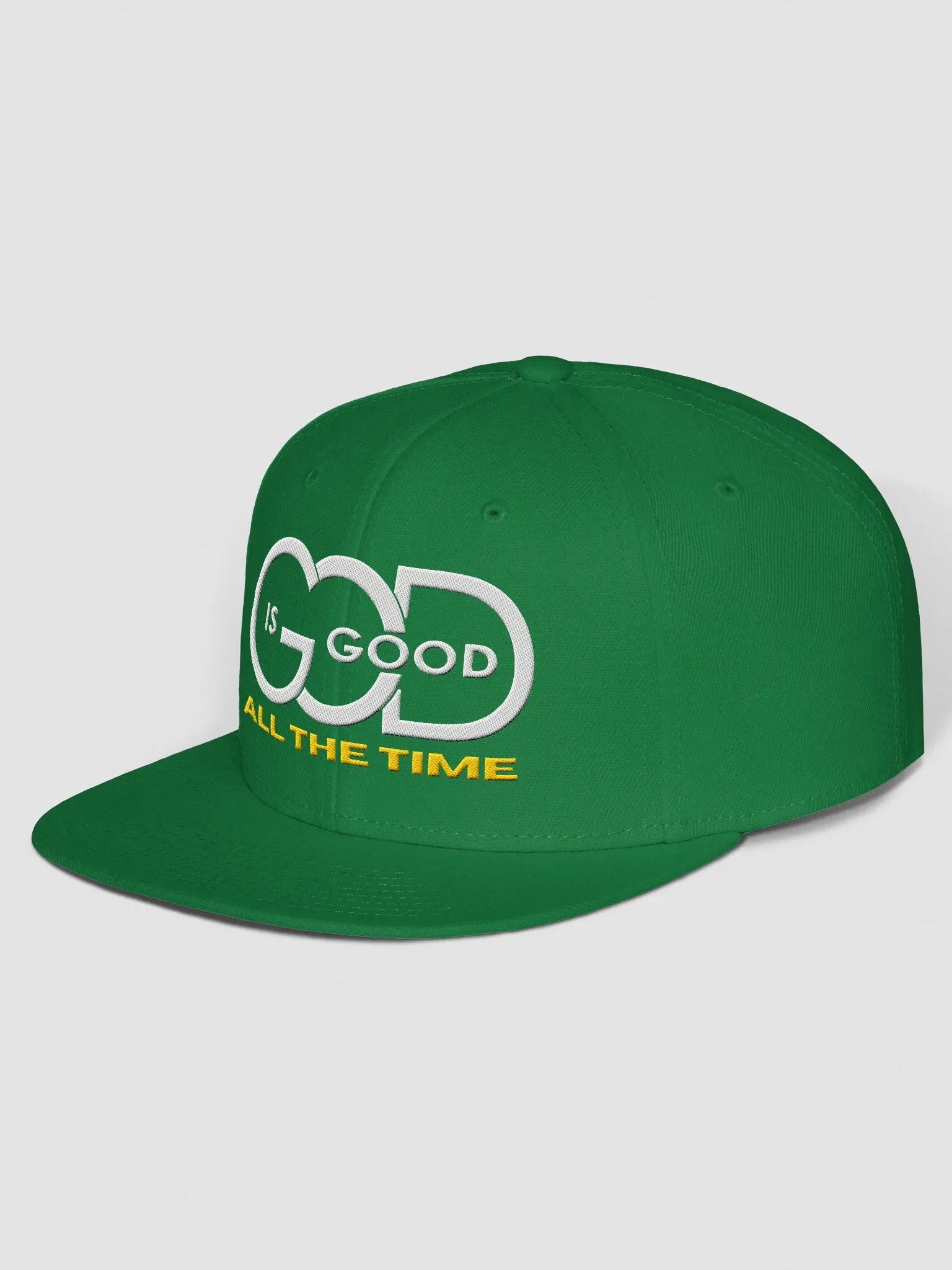 God is Good All the time Snapback Cap