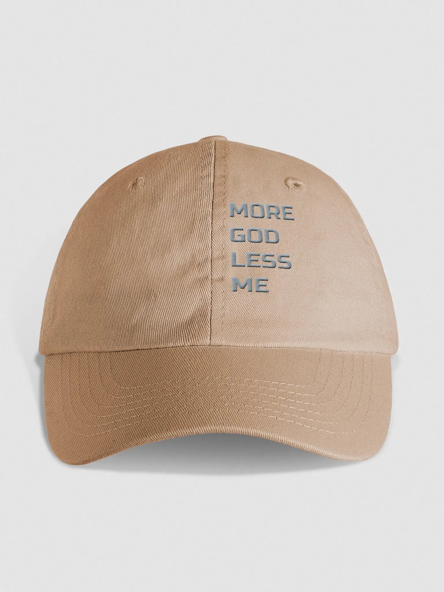 More God Less Me Dad Hat