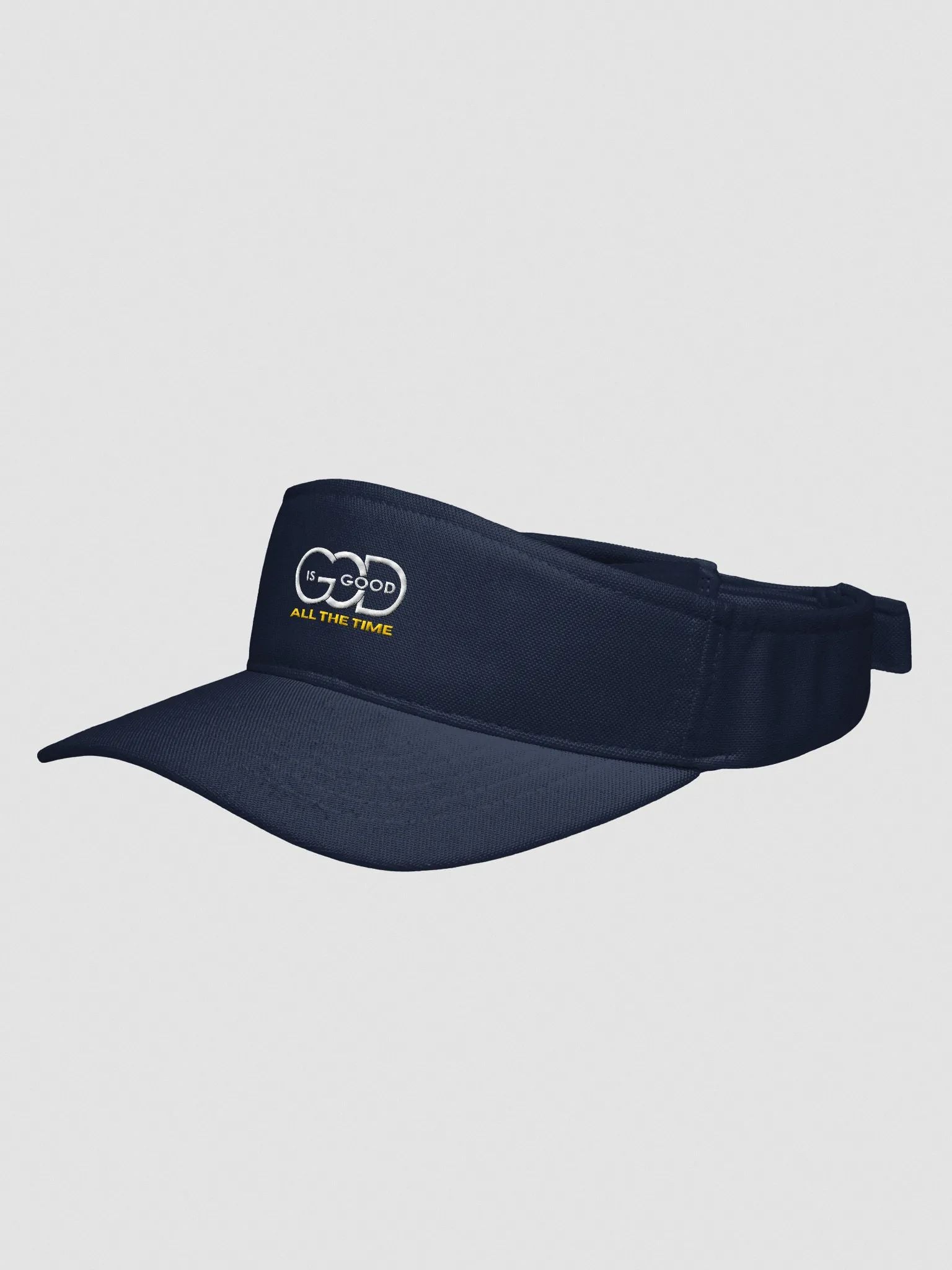 Inspirational faith visor by ChristianWave for sunny days
