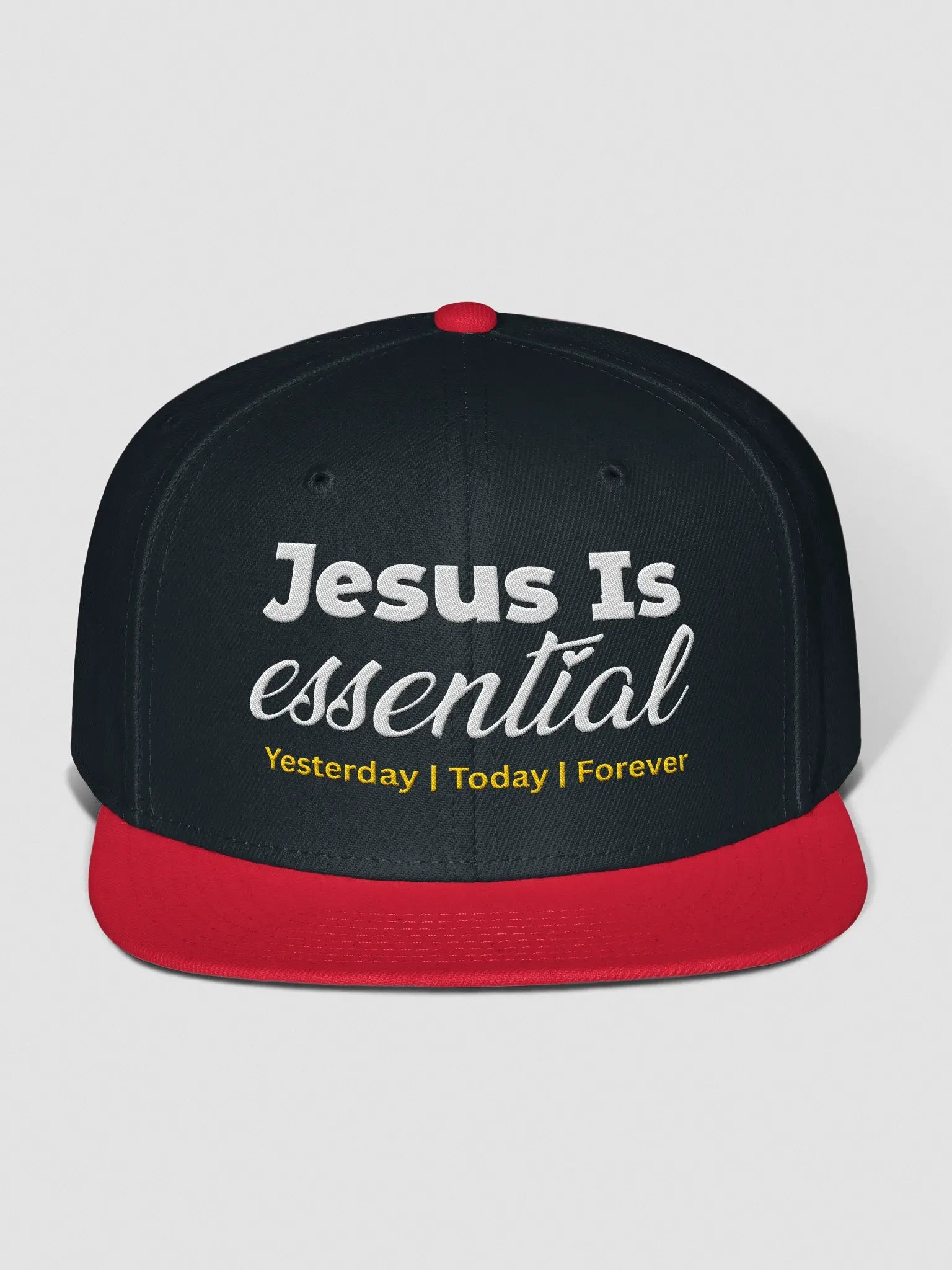 Jesus is Essential Snapback Cap
