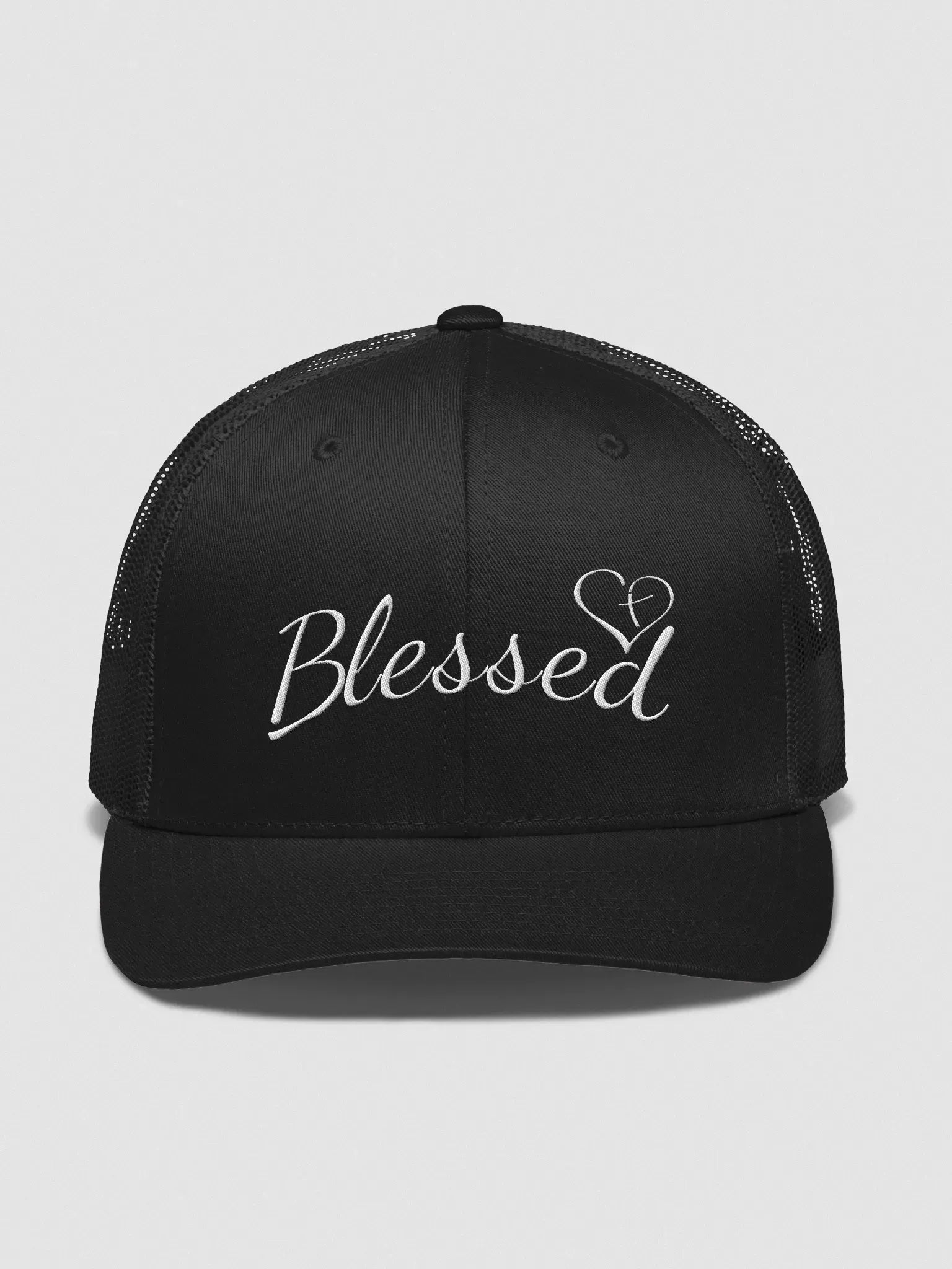 Blessed Trucker Hat Embroidery