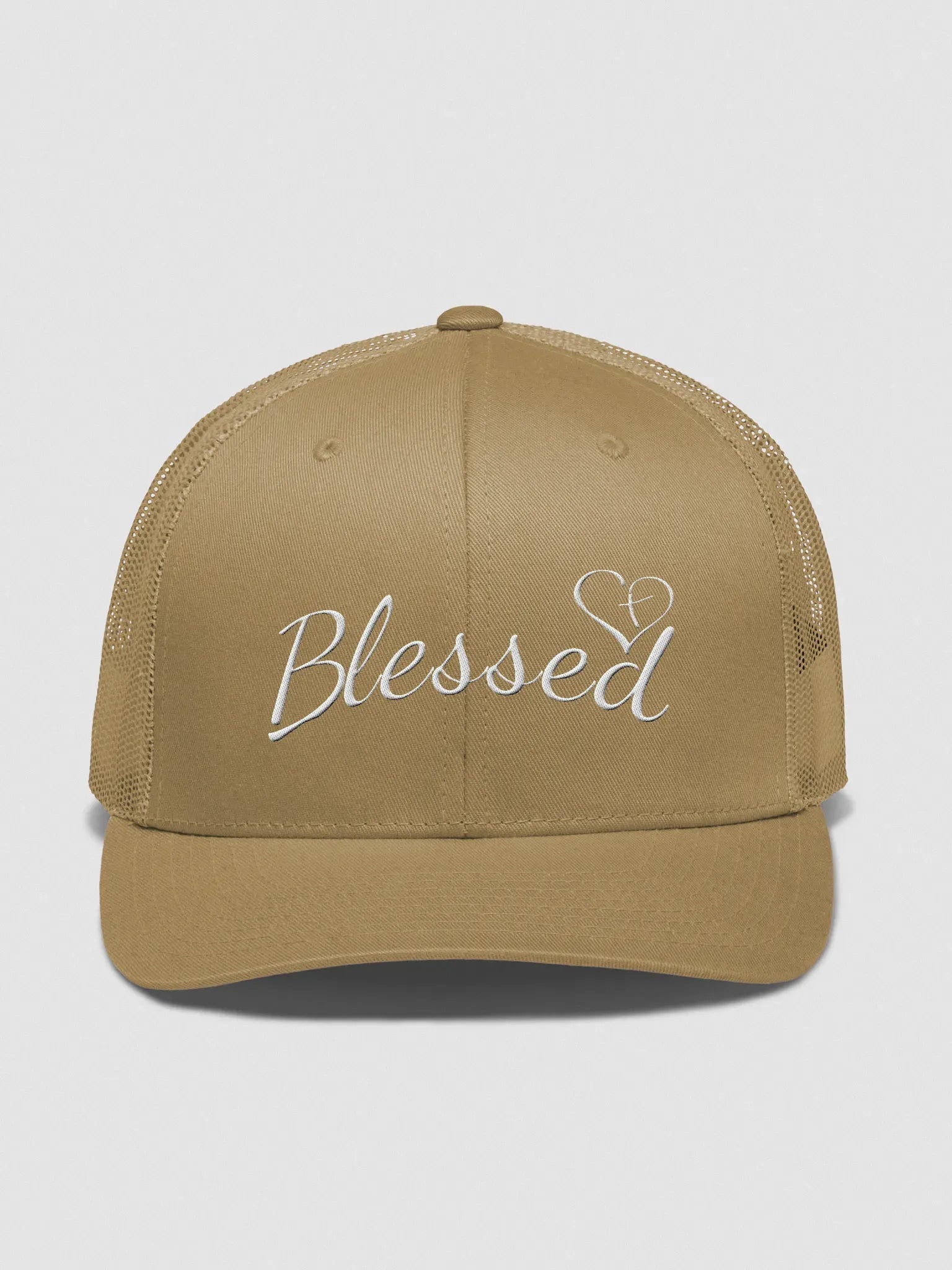 Blessed Trucker Hat Embroidery