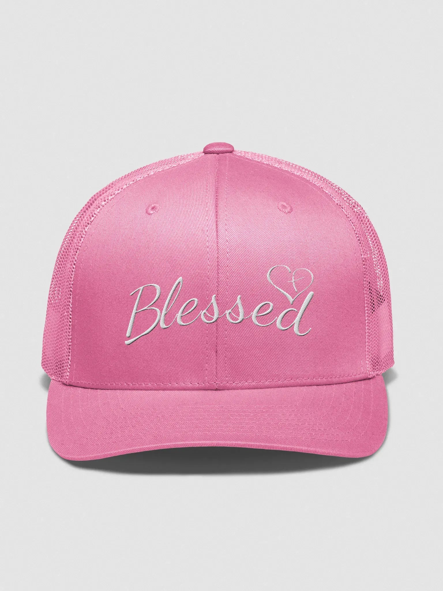 Blessed Trucker Hat Embroidery