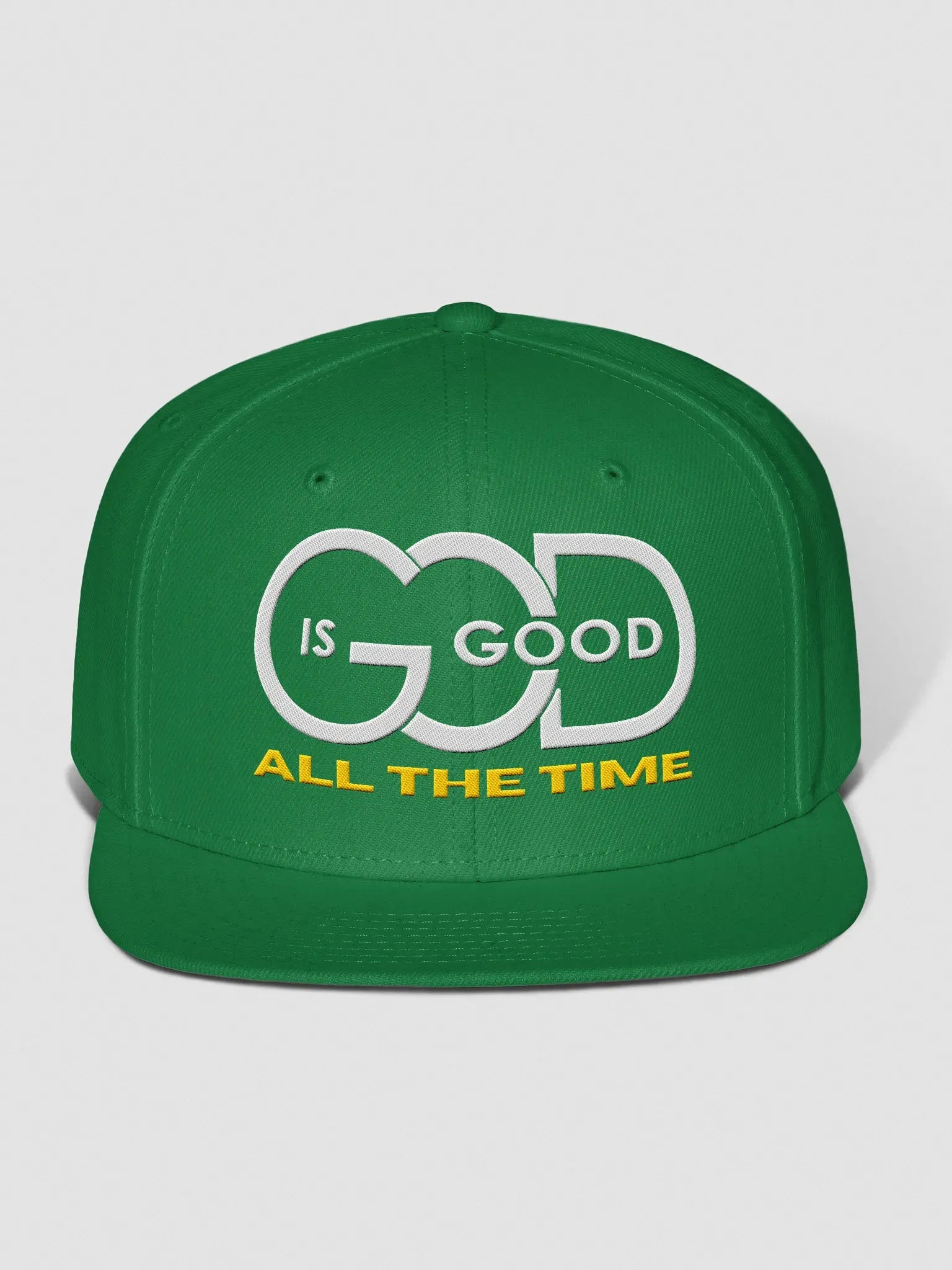 God is Good All the time Snapback Cap