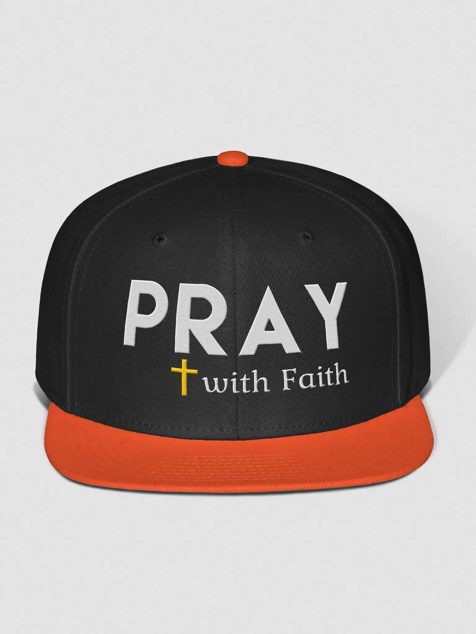 Pray with Faith Snapback Cap