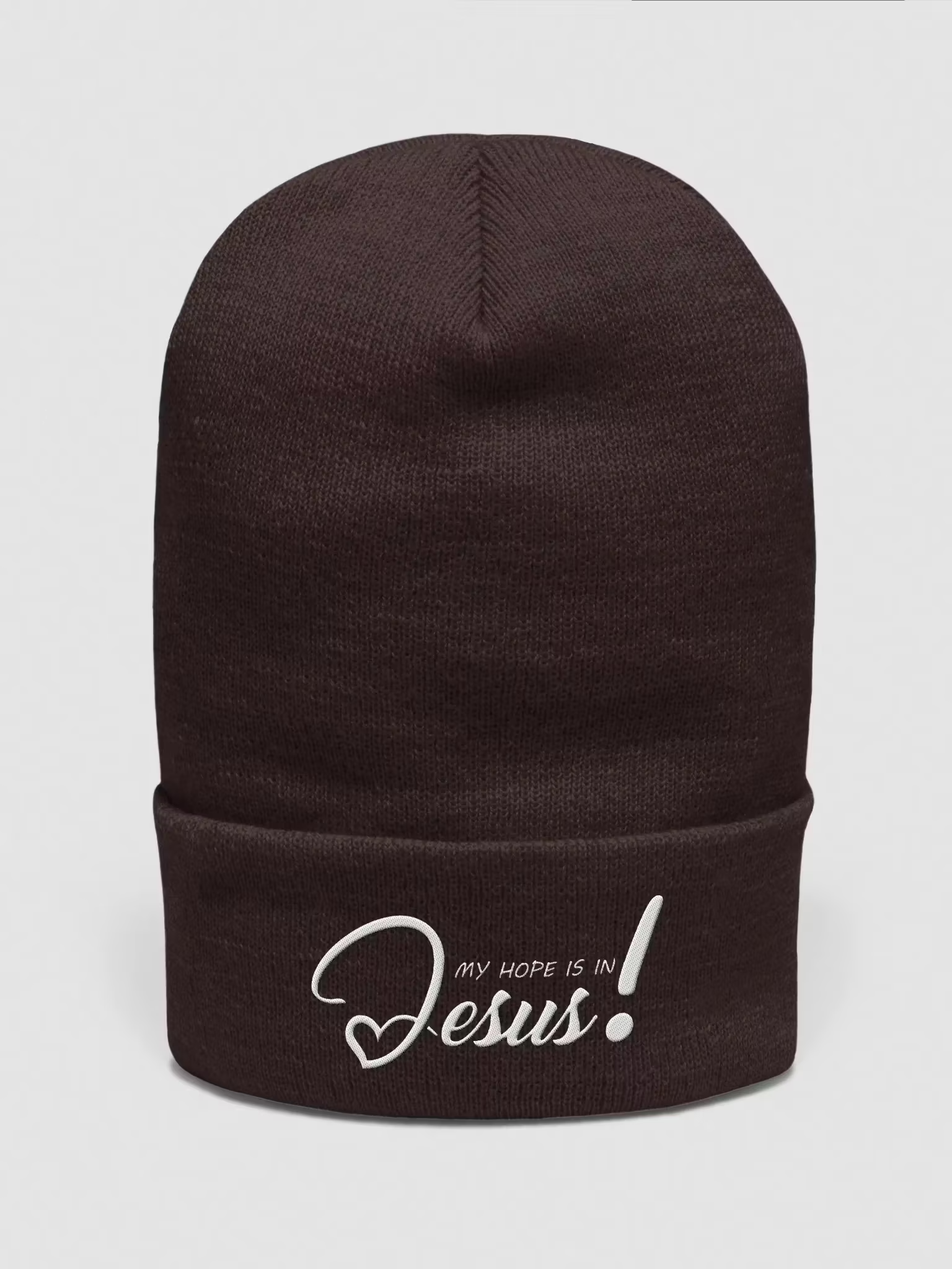 My Hope is in Jesus Cuffed Beanie