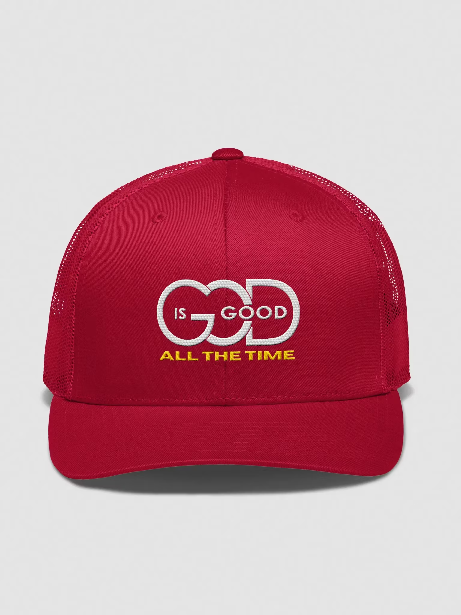 God is Good All the time Trucker Hat
