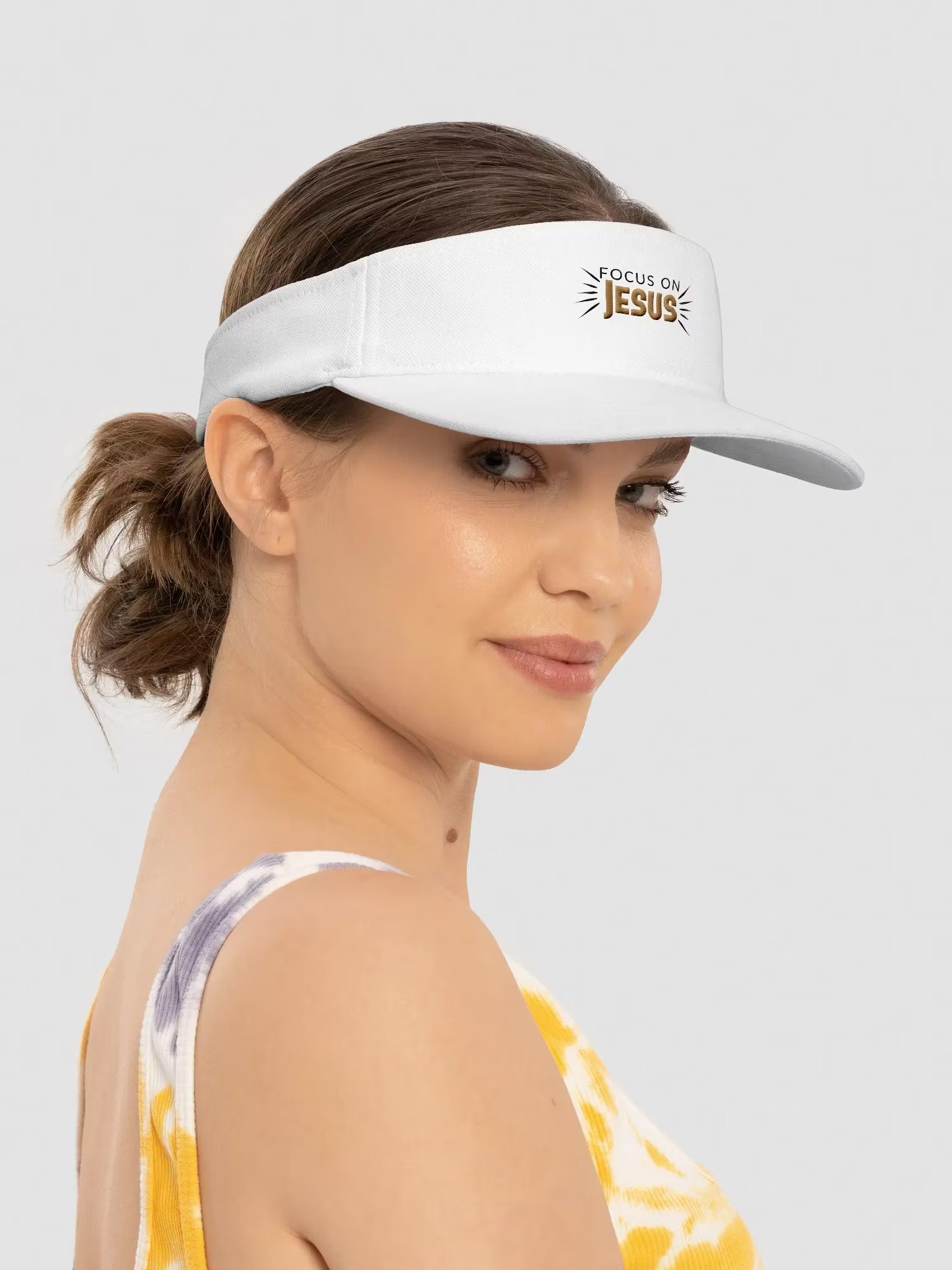 Focus On Jesus Visor