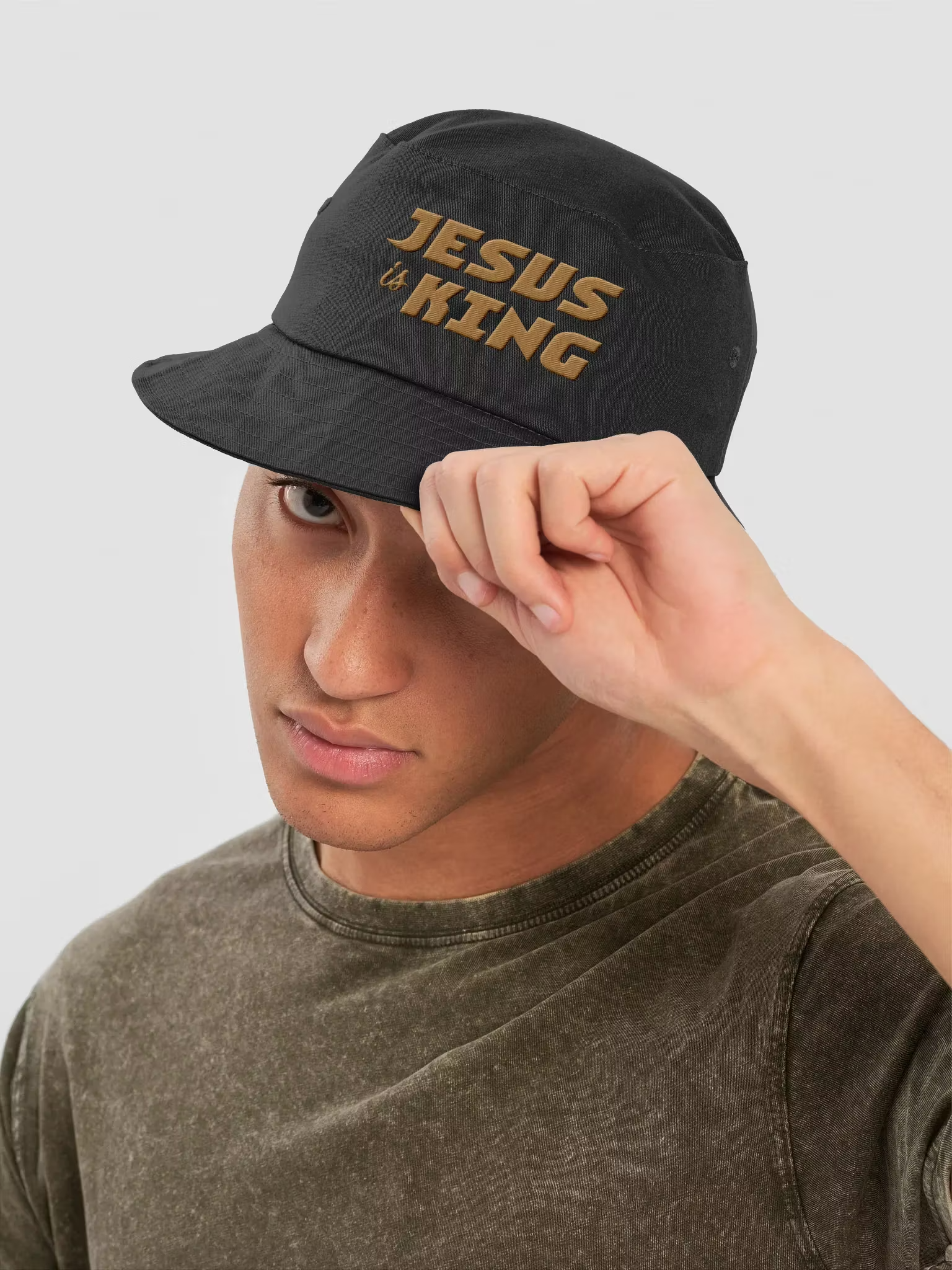 Jesus is King Bucket Hat