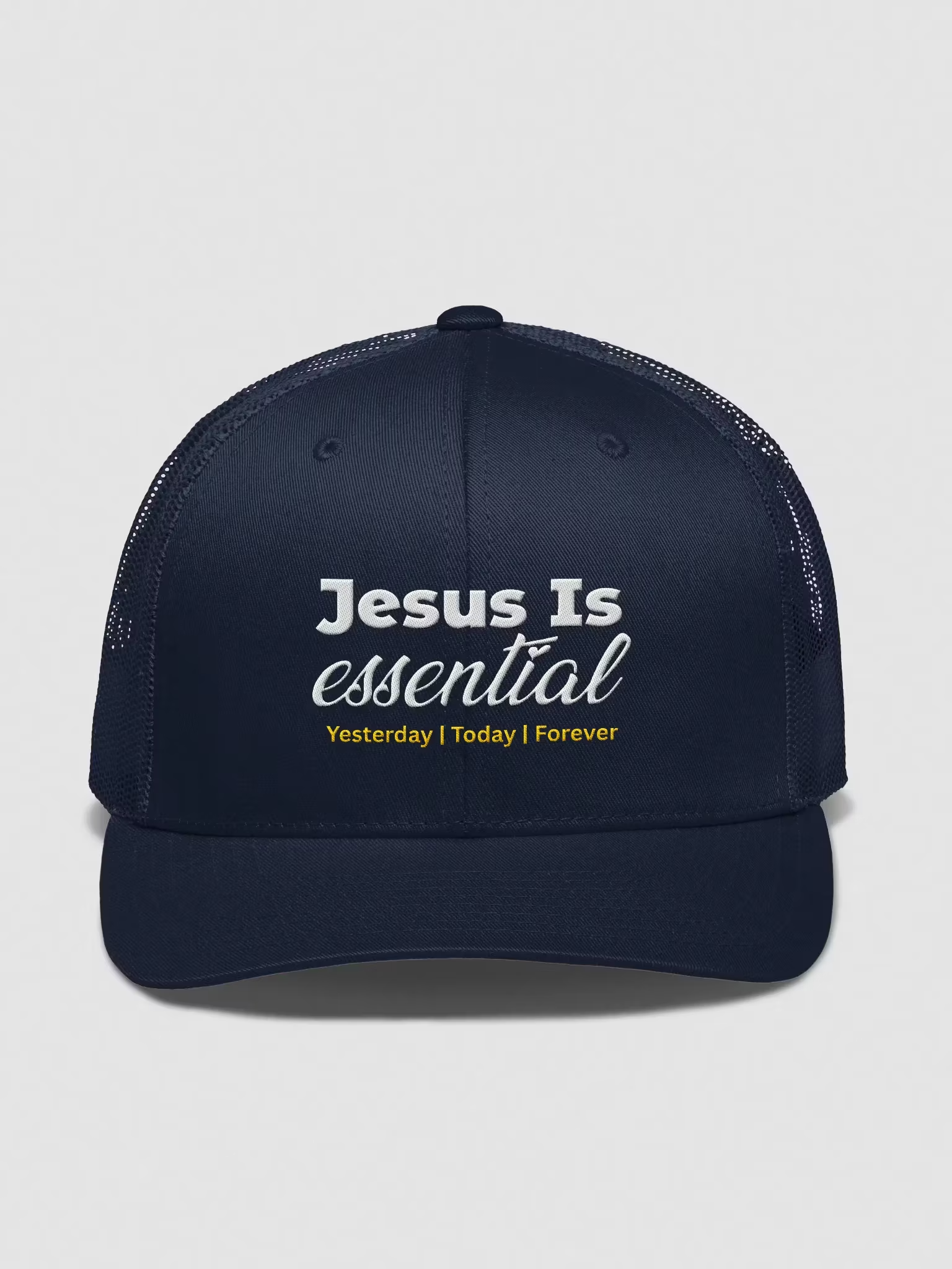 Jesus is Essential Trucker Hat