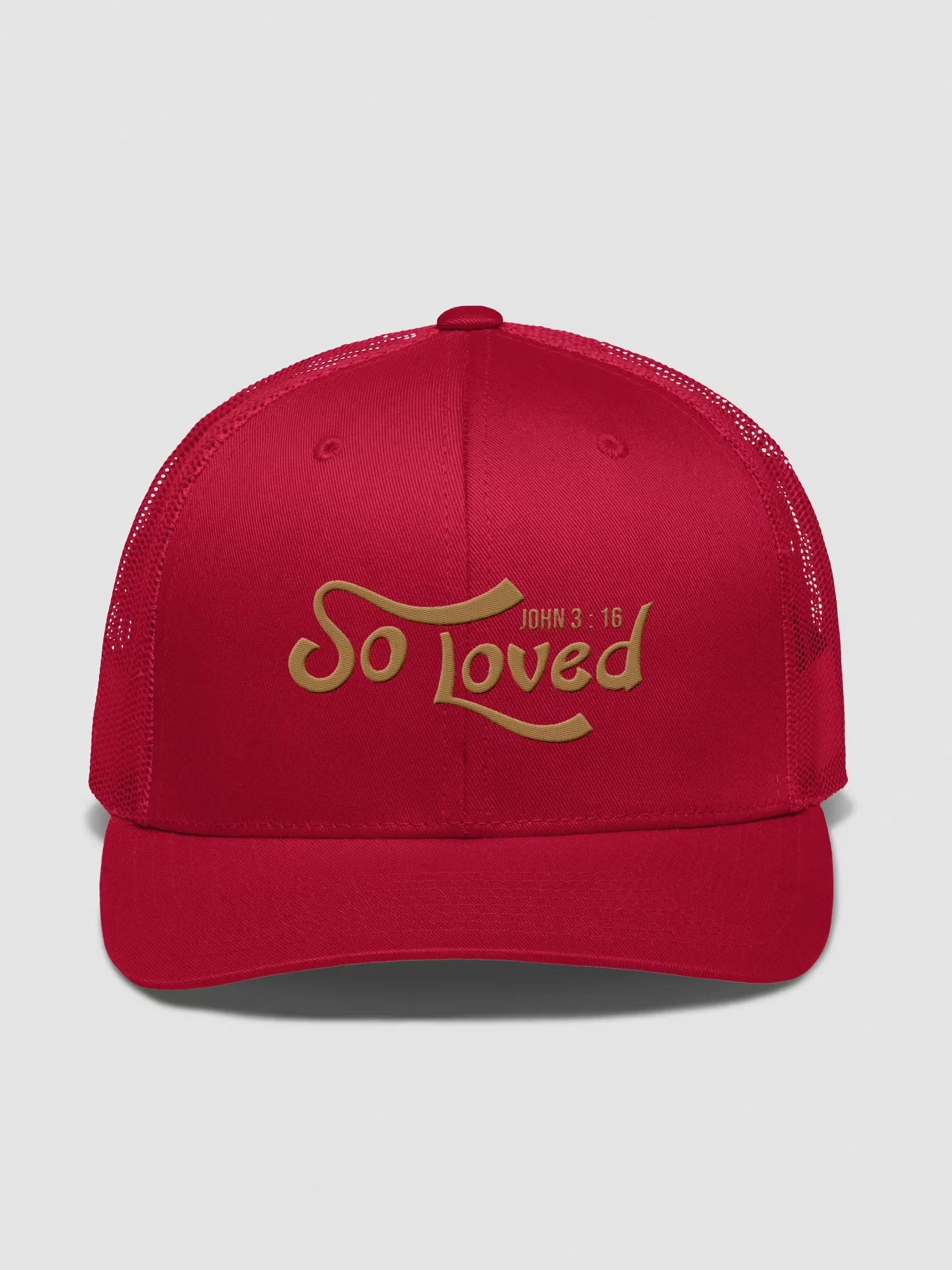 So Loved John 3 : 16 Trucker Hat