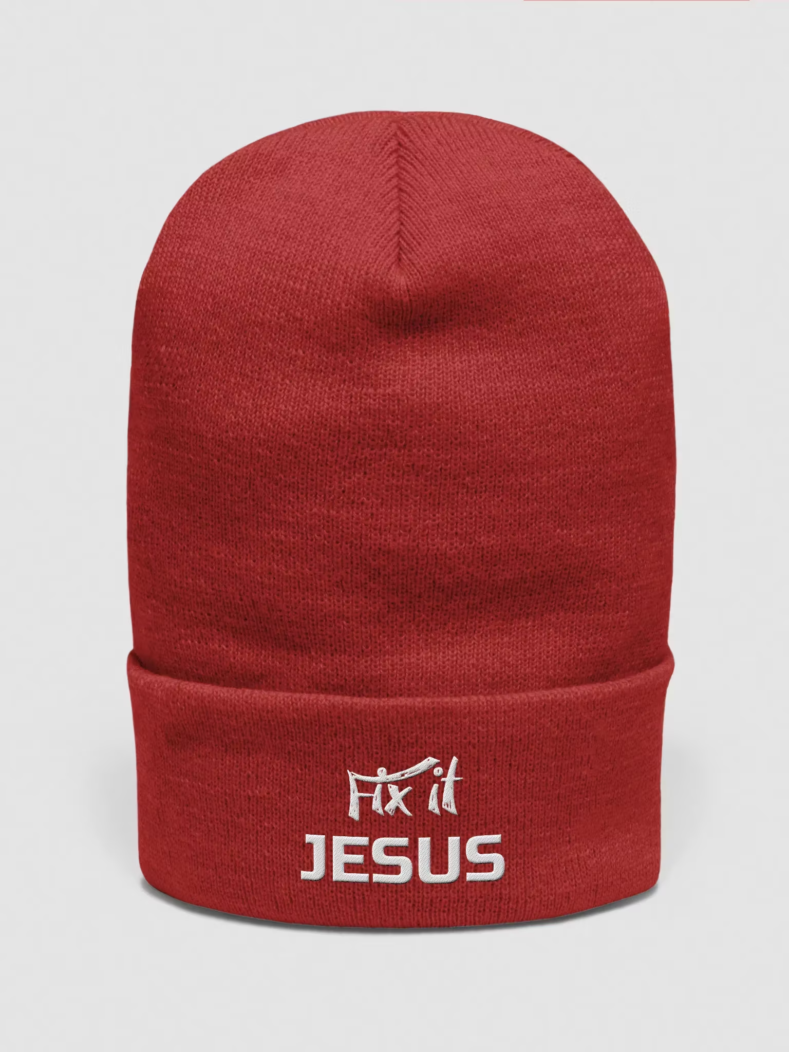 Fix it Jesus Cuffed Beanie