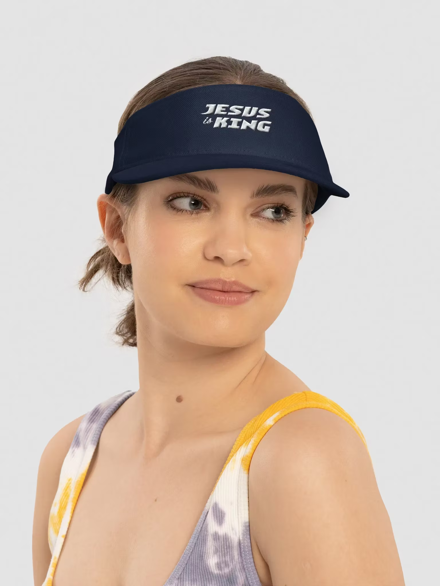 Jesus is King Visor