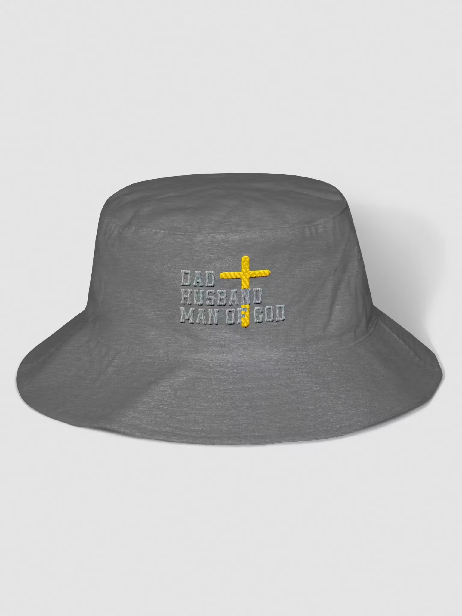 Dad Husband Man of God Bucket Hat