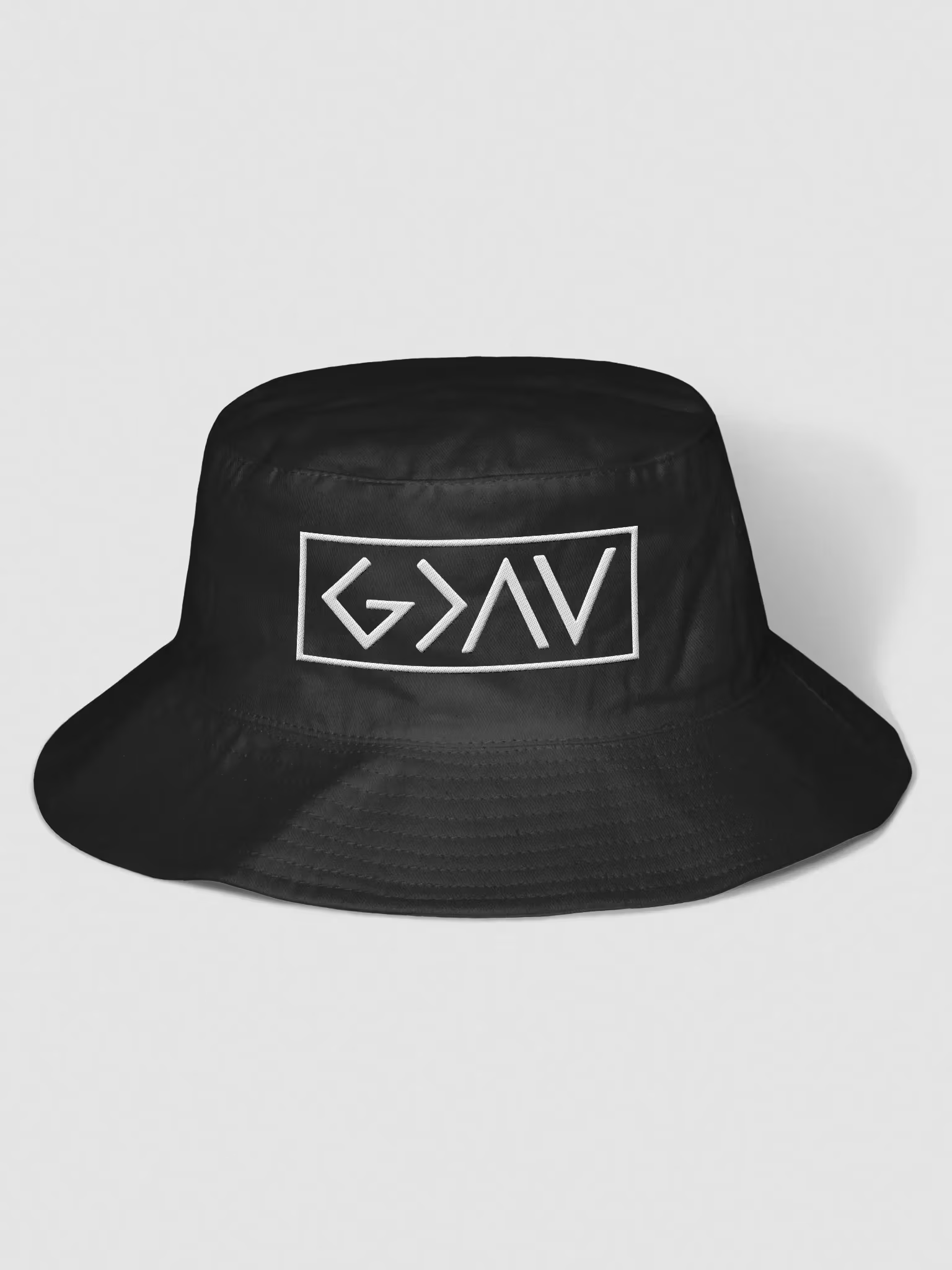 God is Greater than the Highs and Lows Bucket Hat