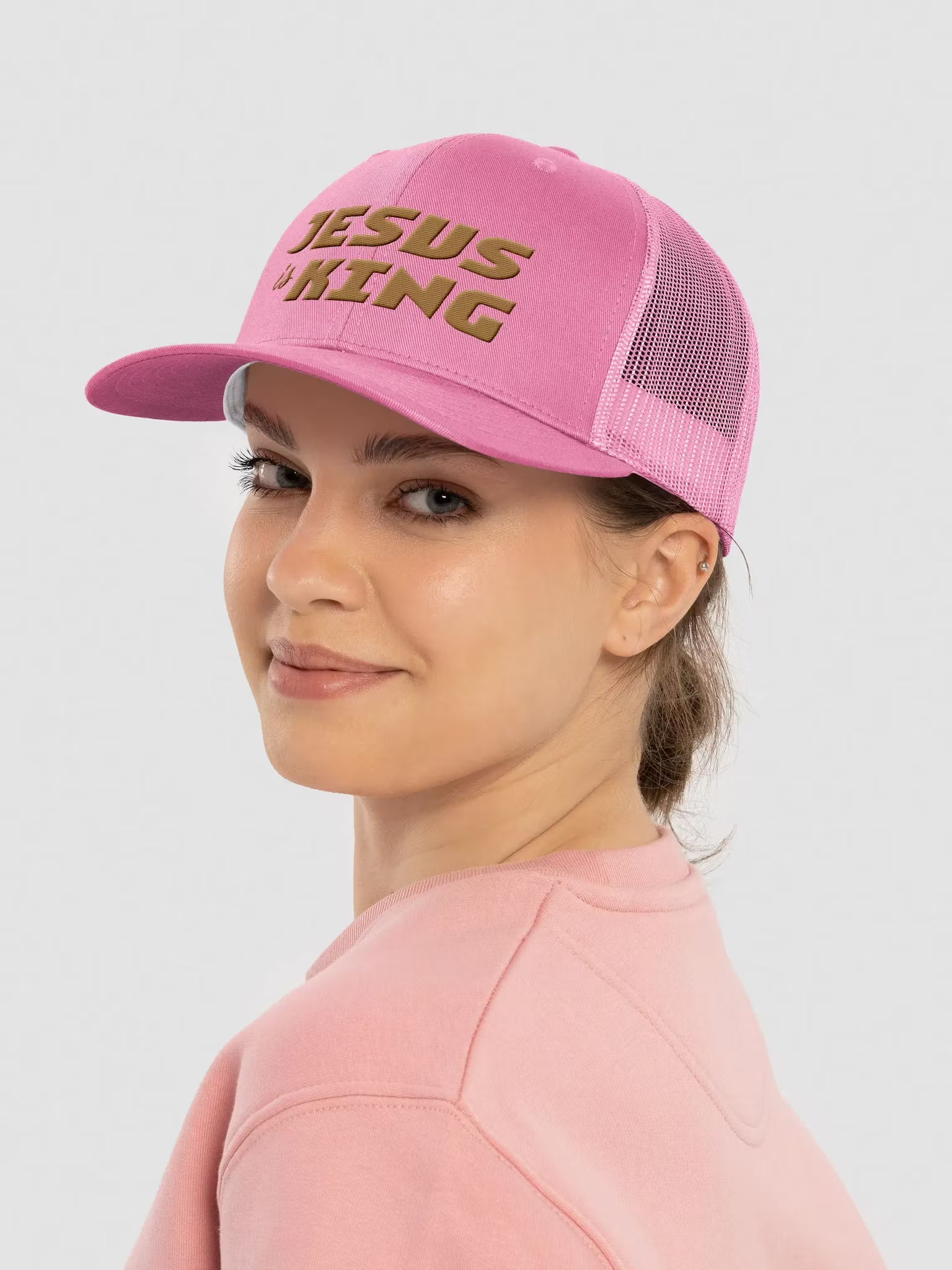 Jesus is King Trucker Hat