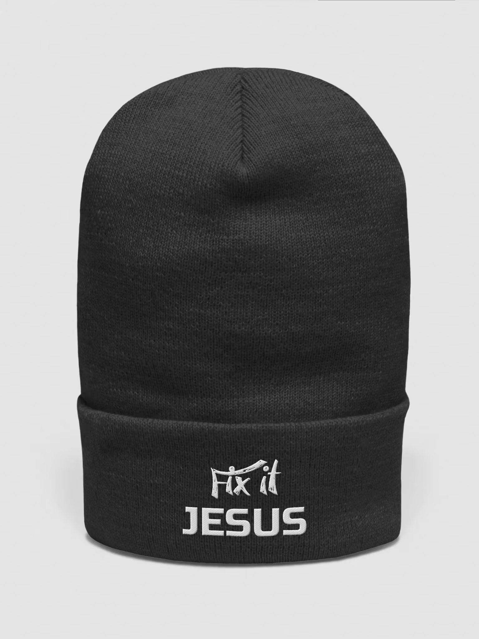 Fix it Jesus Cuffed Beanie