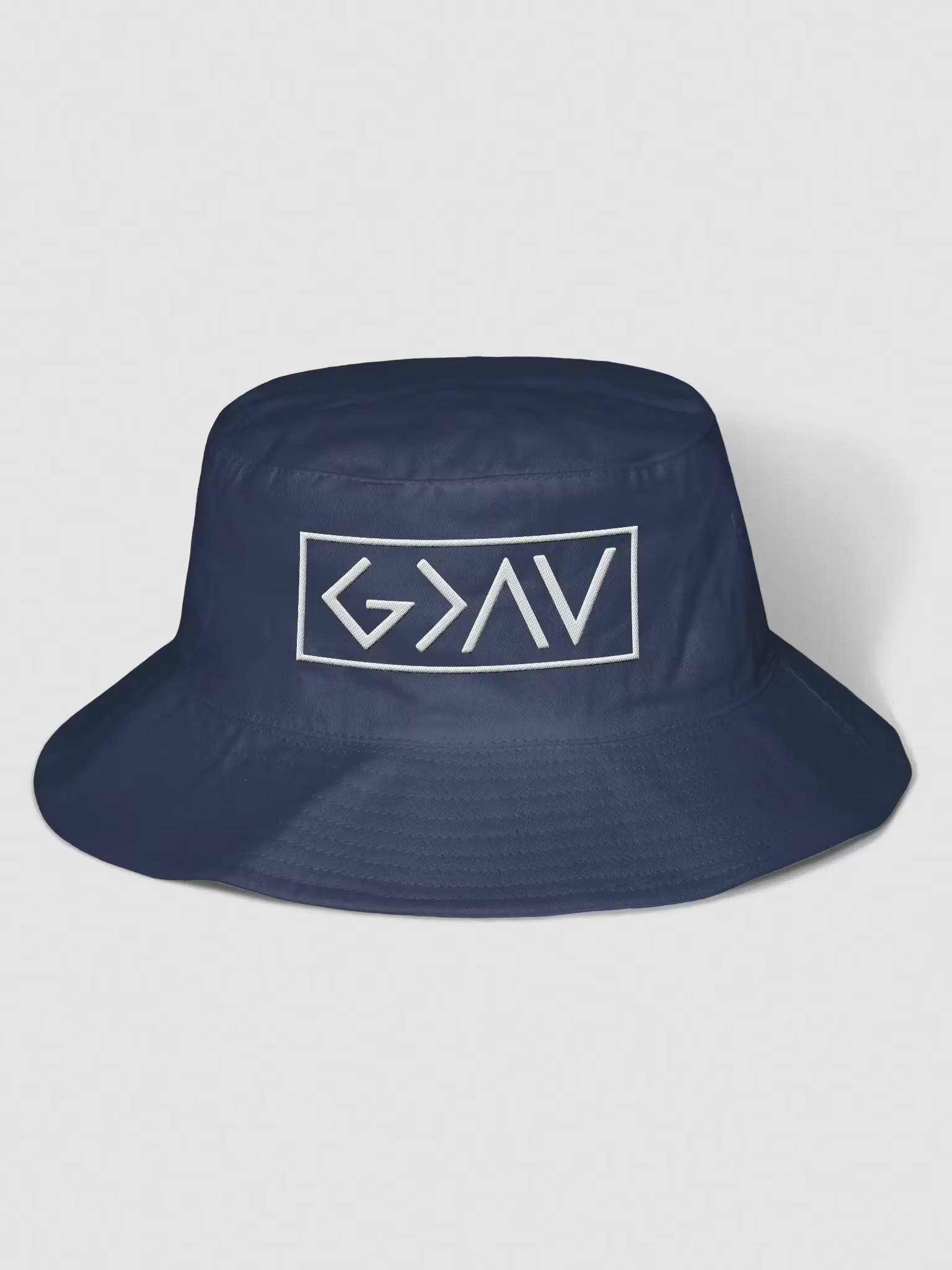 God is Greater than the Highs and Lows Bucket Hat