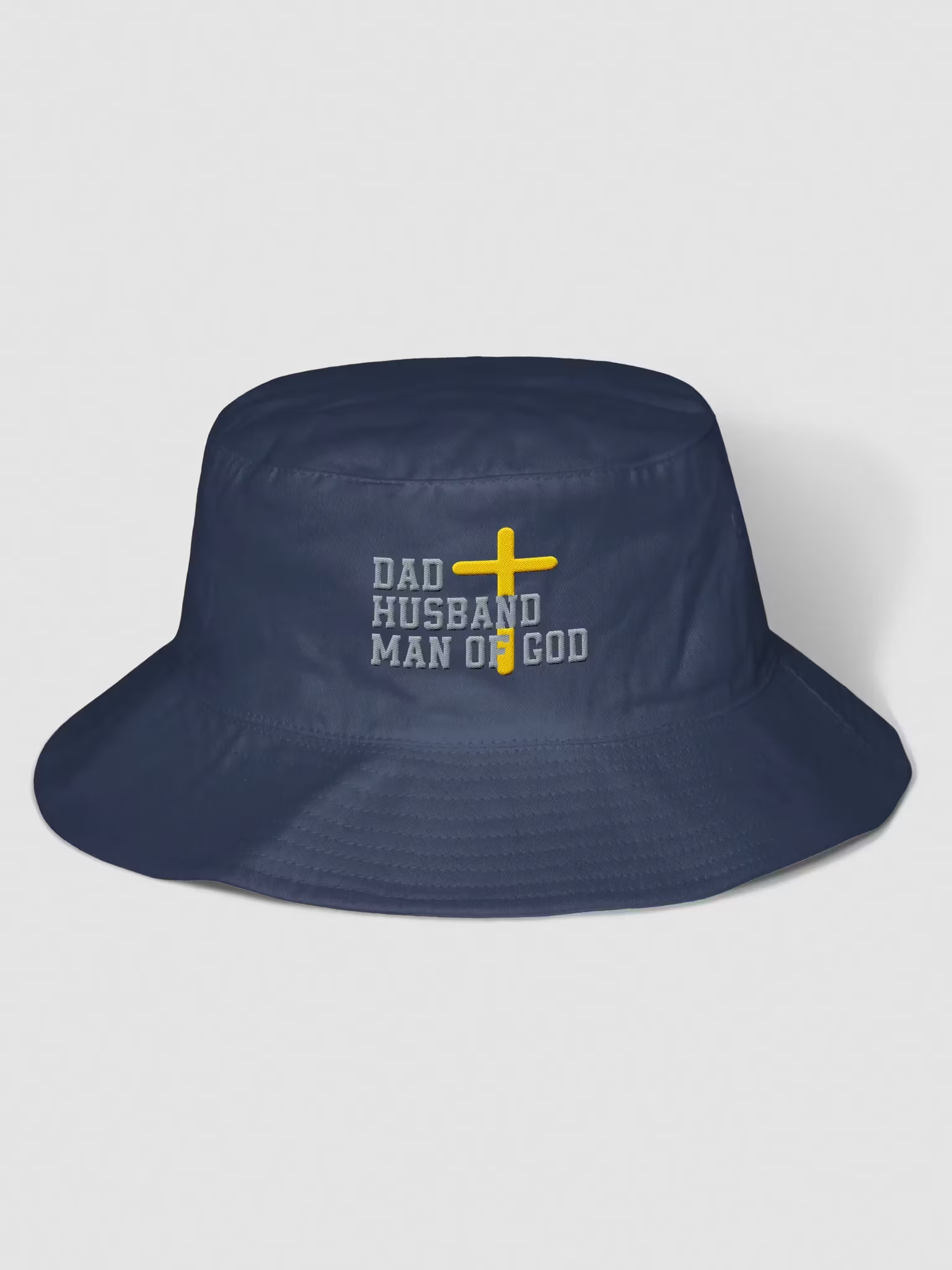 Dad Husband Man of God Bucket Hat
