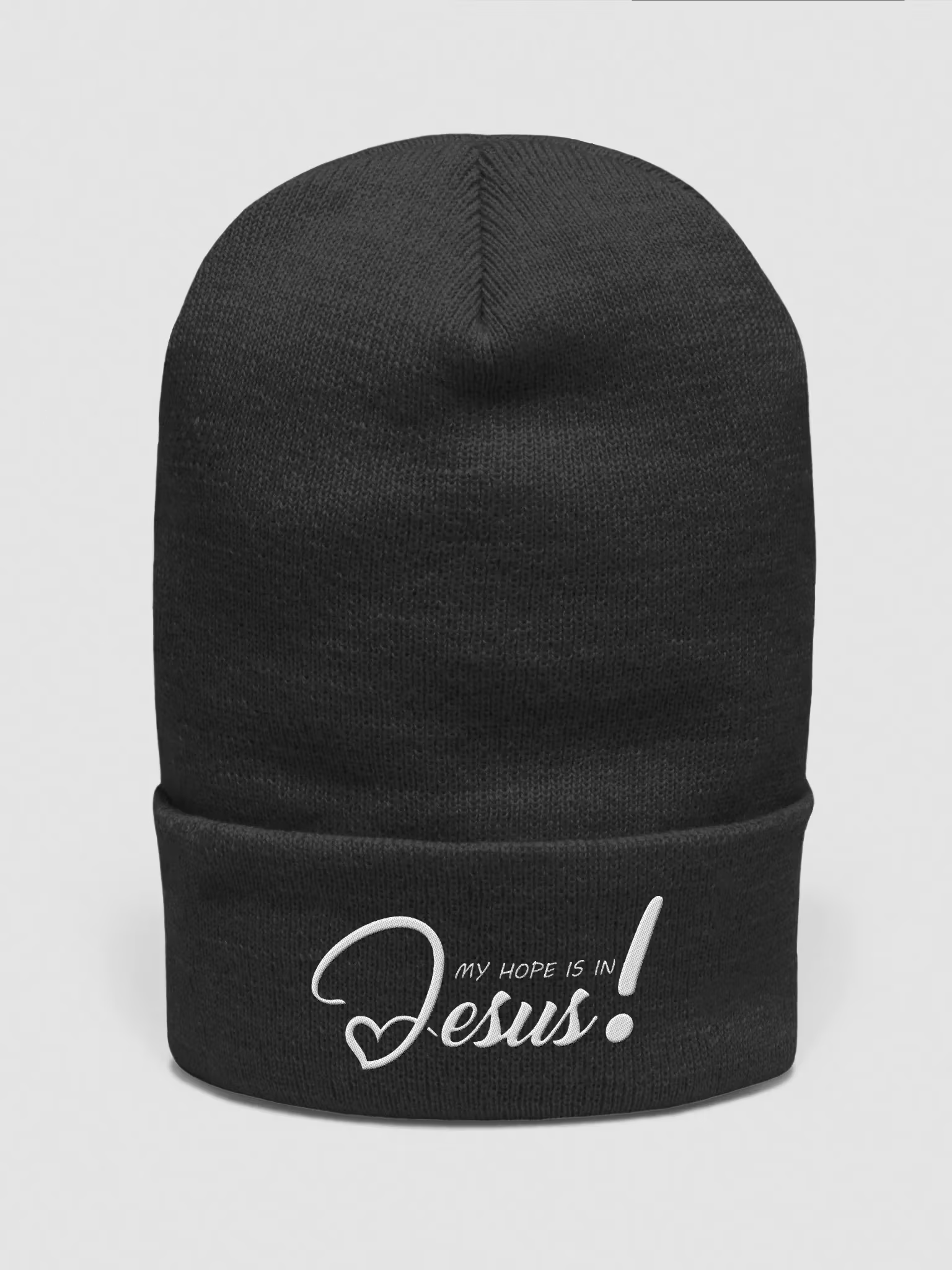 My Hope is in Jesus Cuffed Beanie