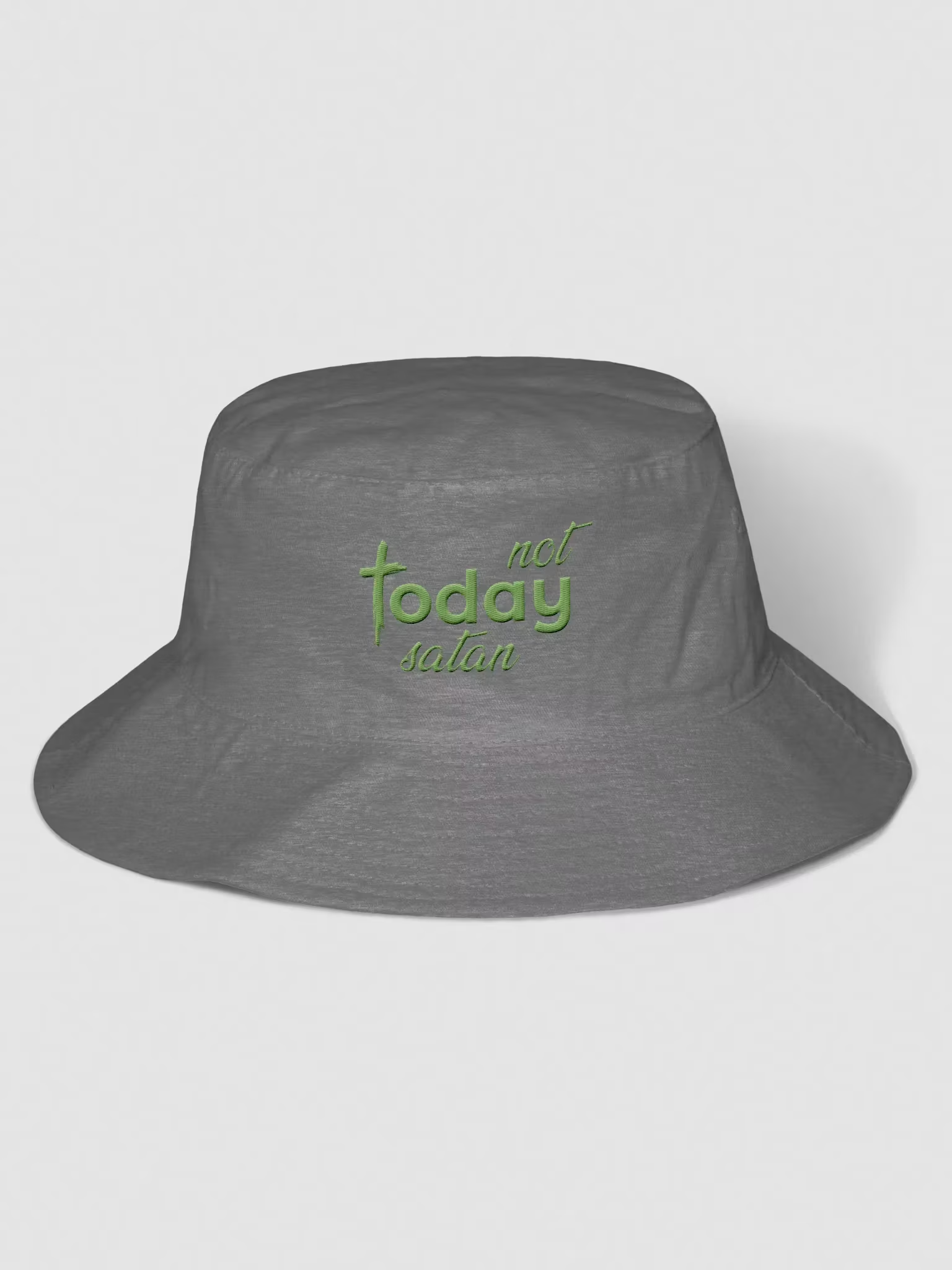 Not Today Satan Bucket Hat