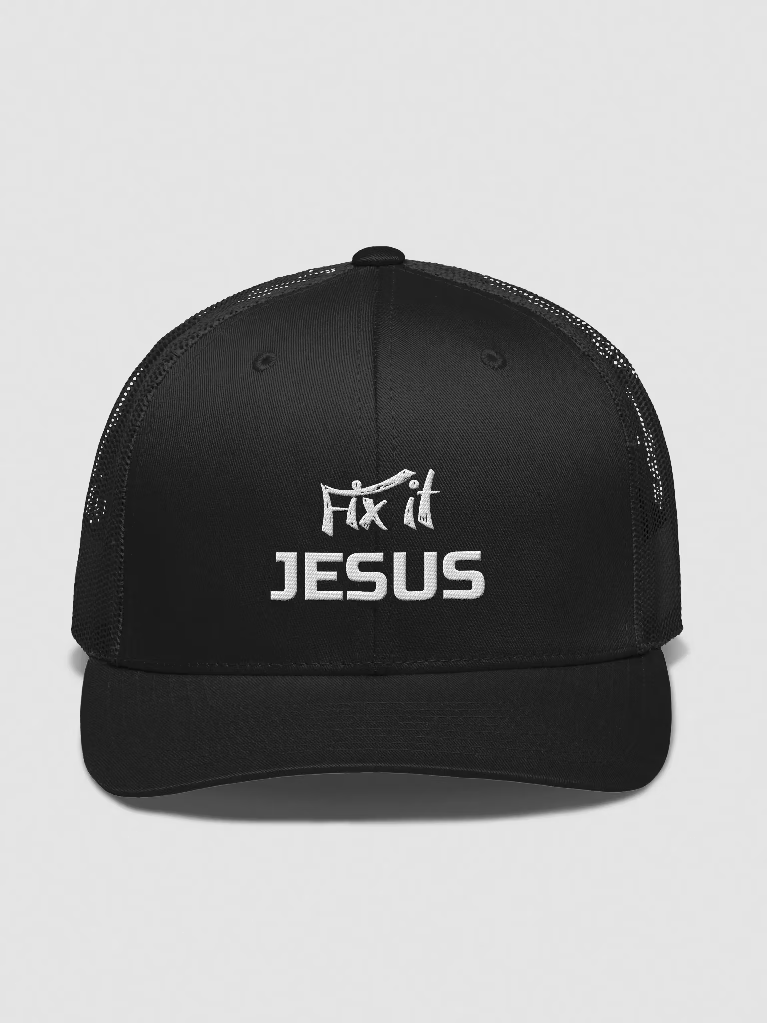 Fix it Jesus Trucker Hat