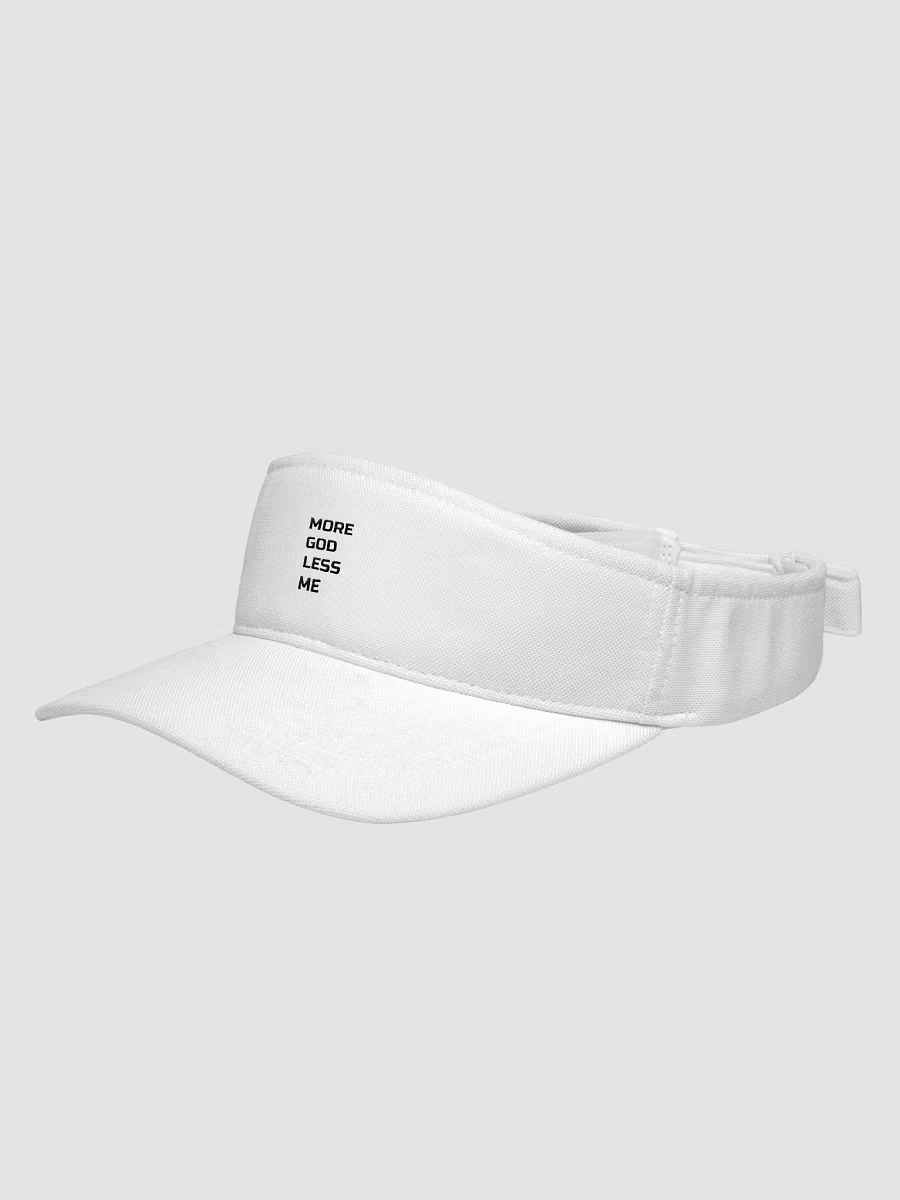 More God Less me Visor