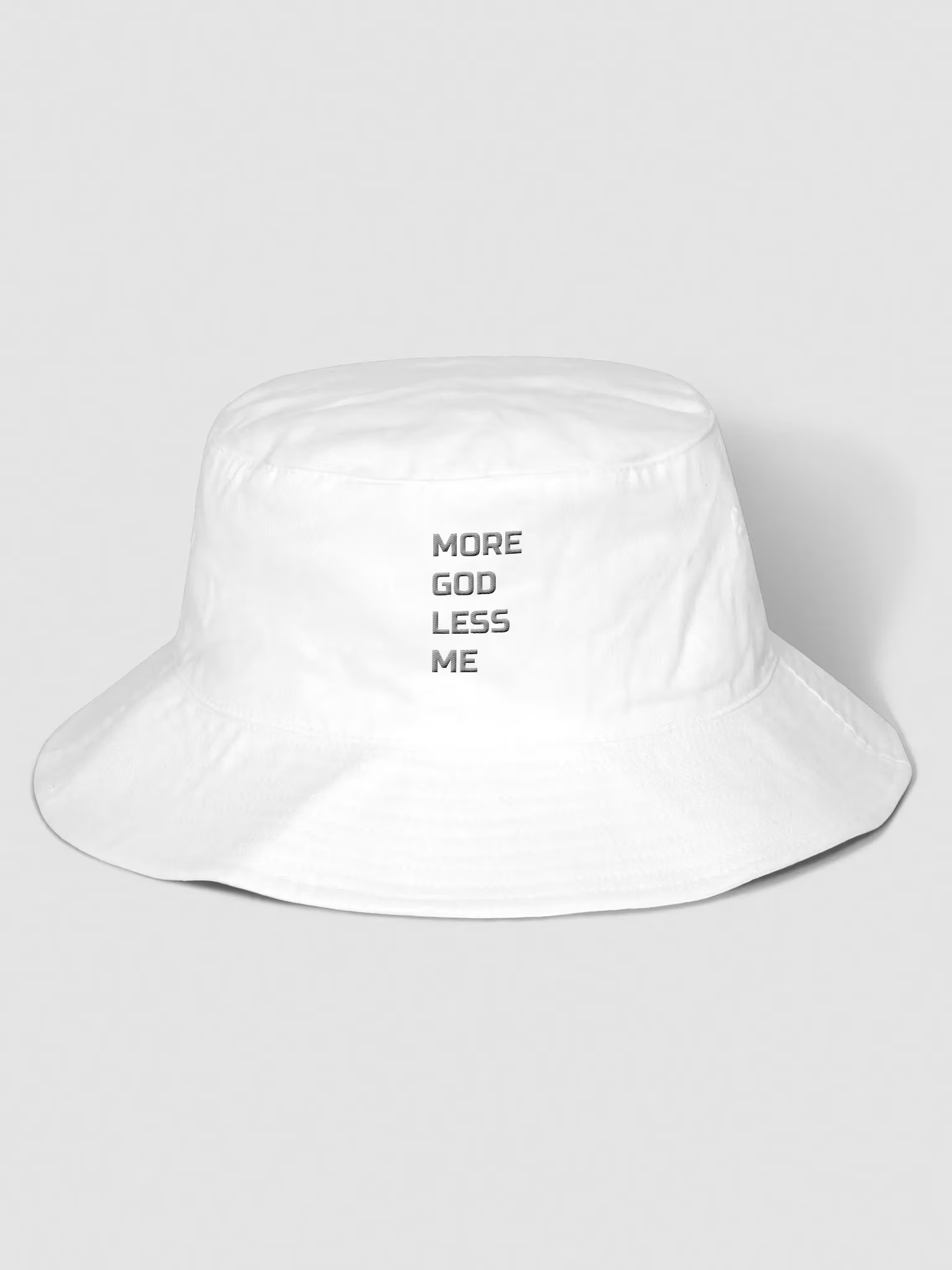 More God Less Me Bucket Hat