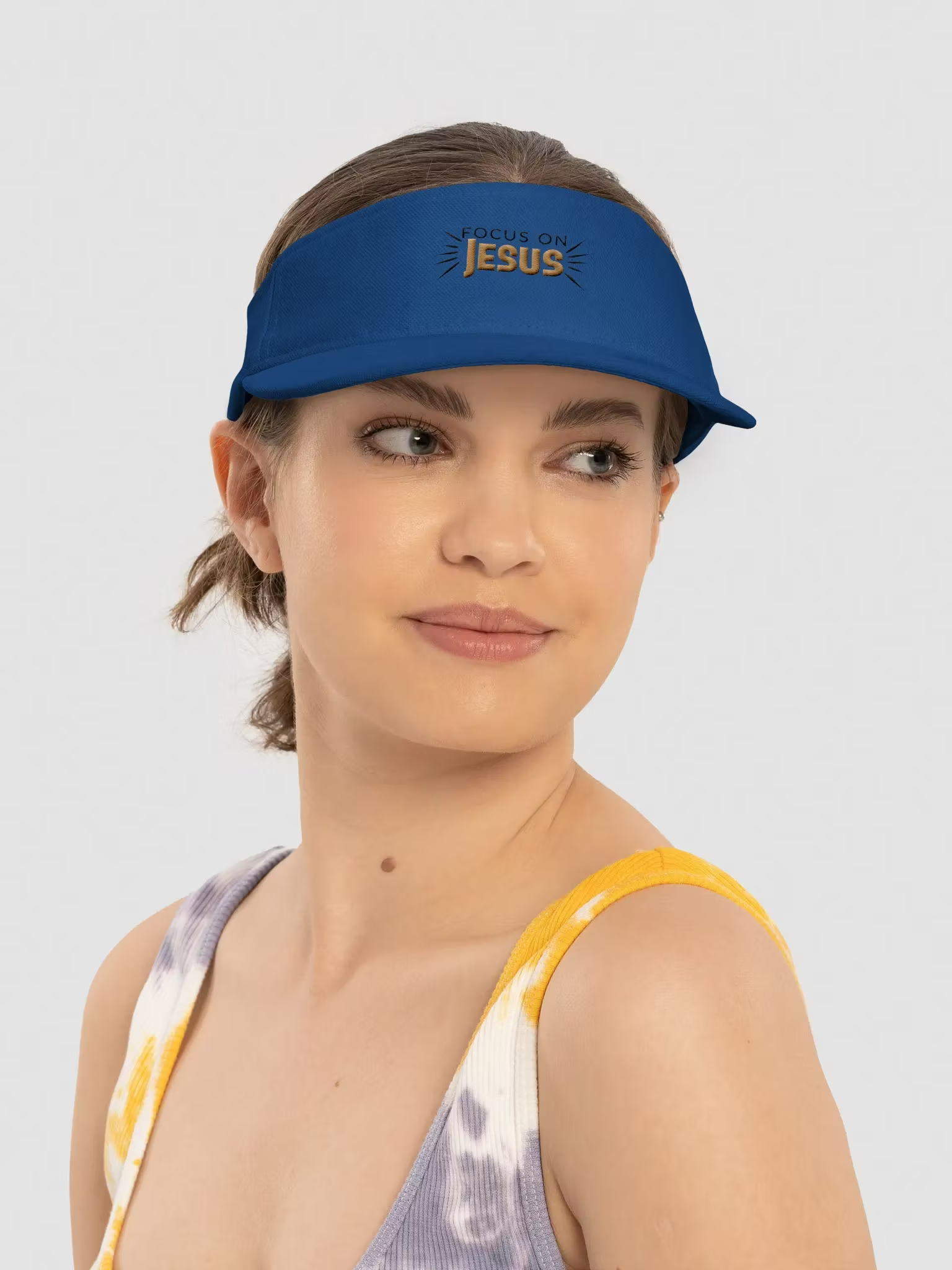 Focus On Jesus Visor